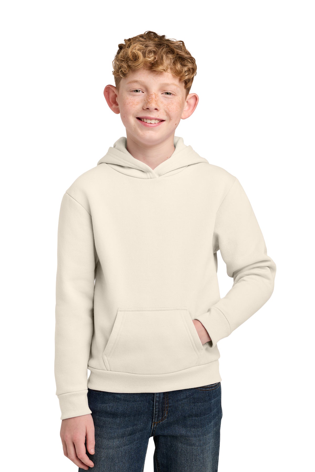 Port & Co® Youth Easy Fleece Pullover Hooded Sweatshirt PC68YH