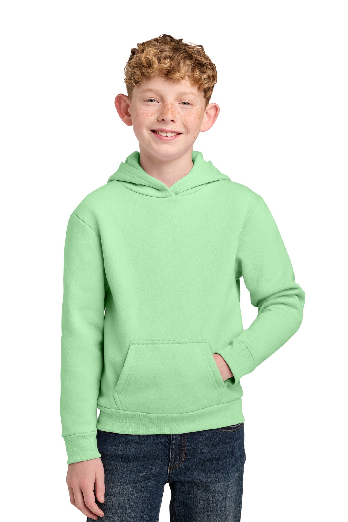 Port & Co® Youth Easy Fleece Pullover Hooded Sweatshirt PC68YH