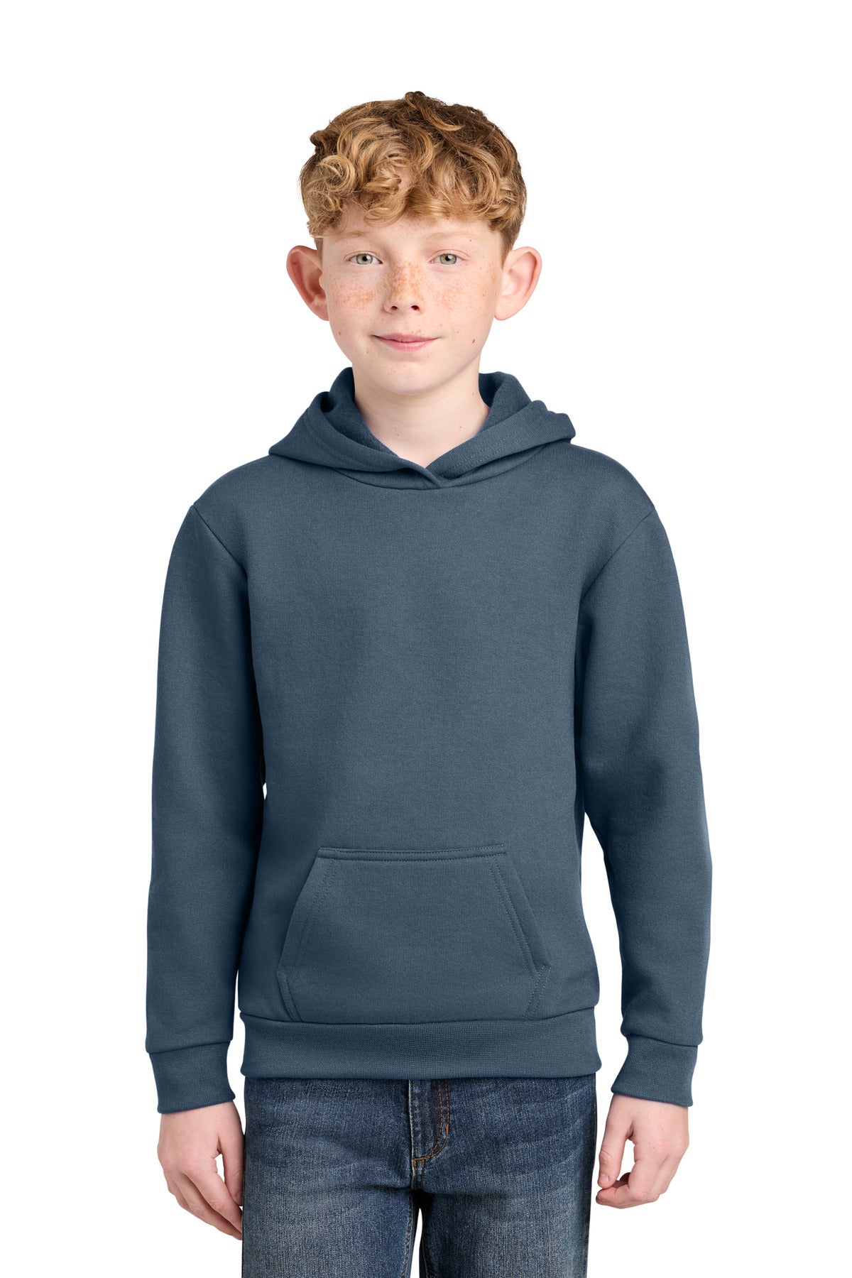 Port & Co® Youth Easy Fleece Pullover Hooded Sweatshirt PC68YH