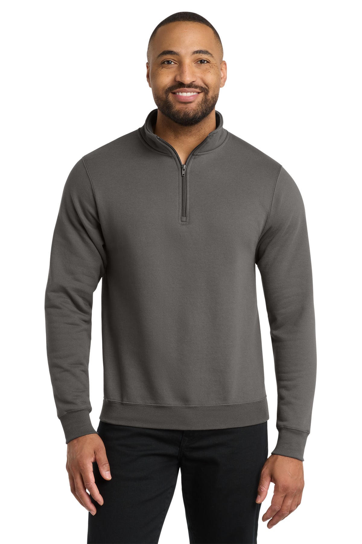 Port & Co® Core Fleece 1/4-Zip Pullover Sweatshirt PC78Q