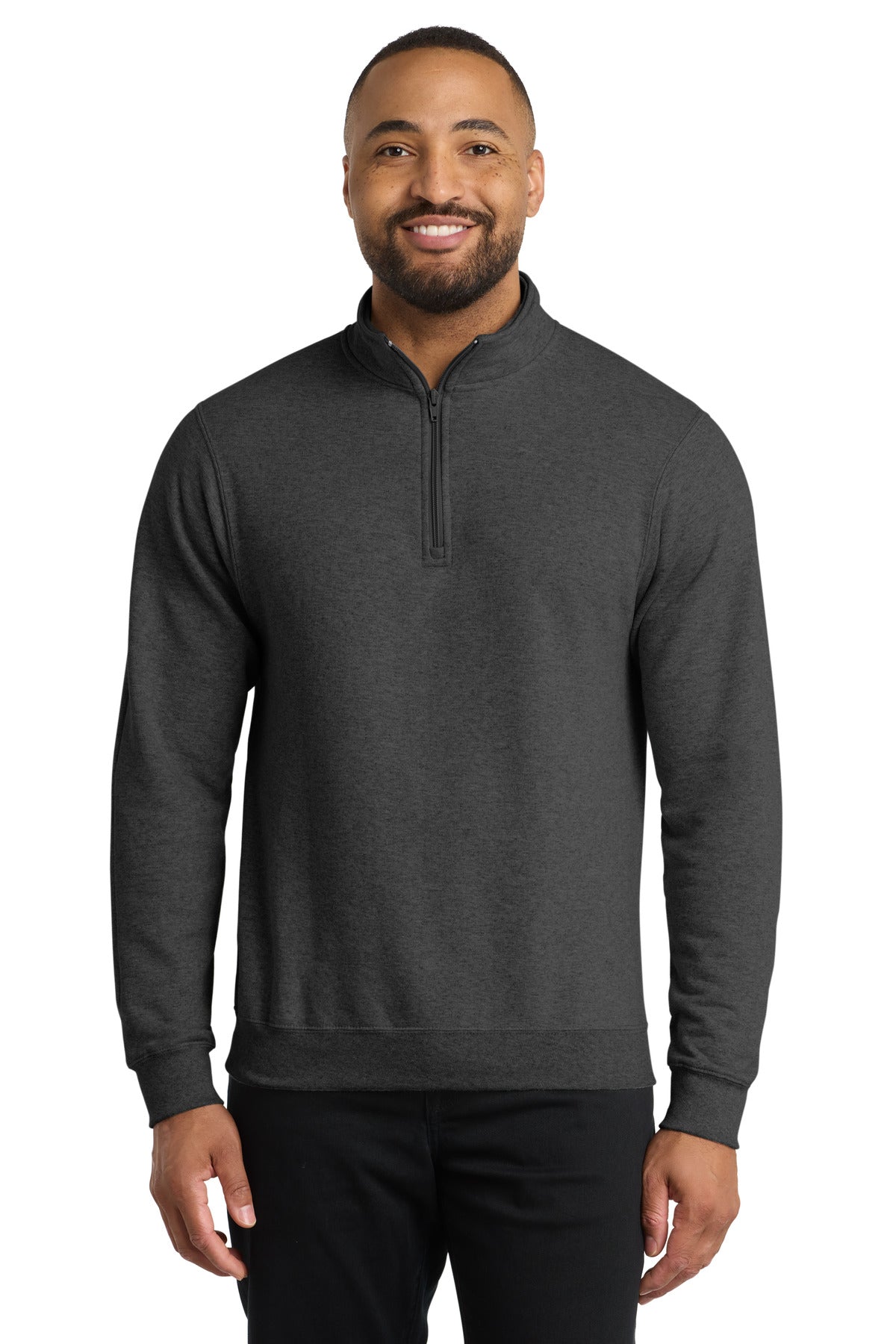 Port & Co® Core Fleece 1/4-Zip Pullover Sweatshirt PC78Q