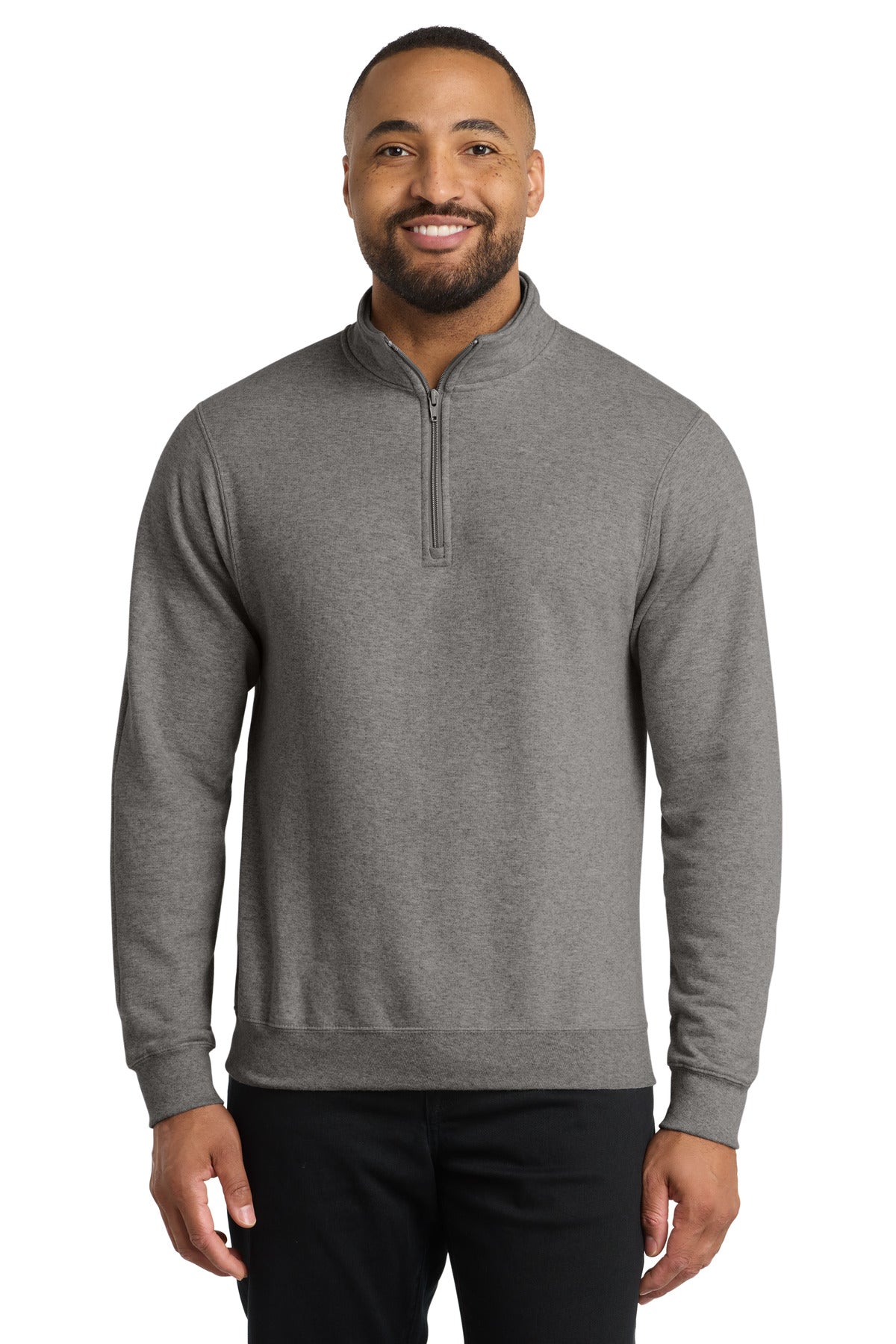 Port & Co® Core Fleece 1/4-Zip Pullover Sweatshirt PC78Q