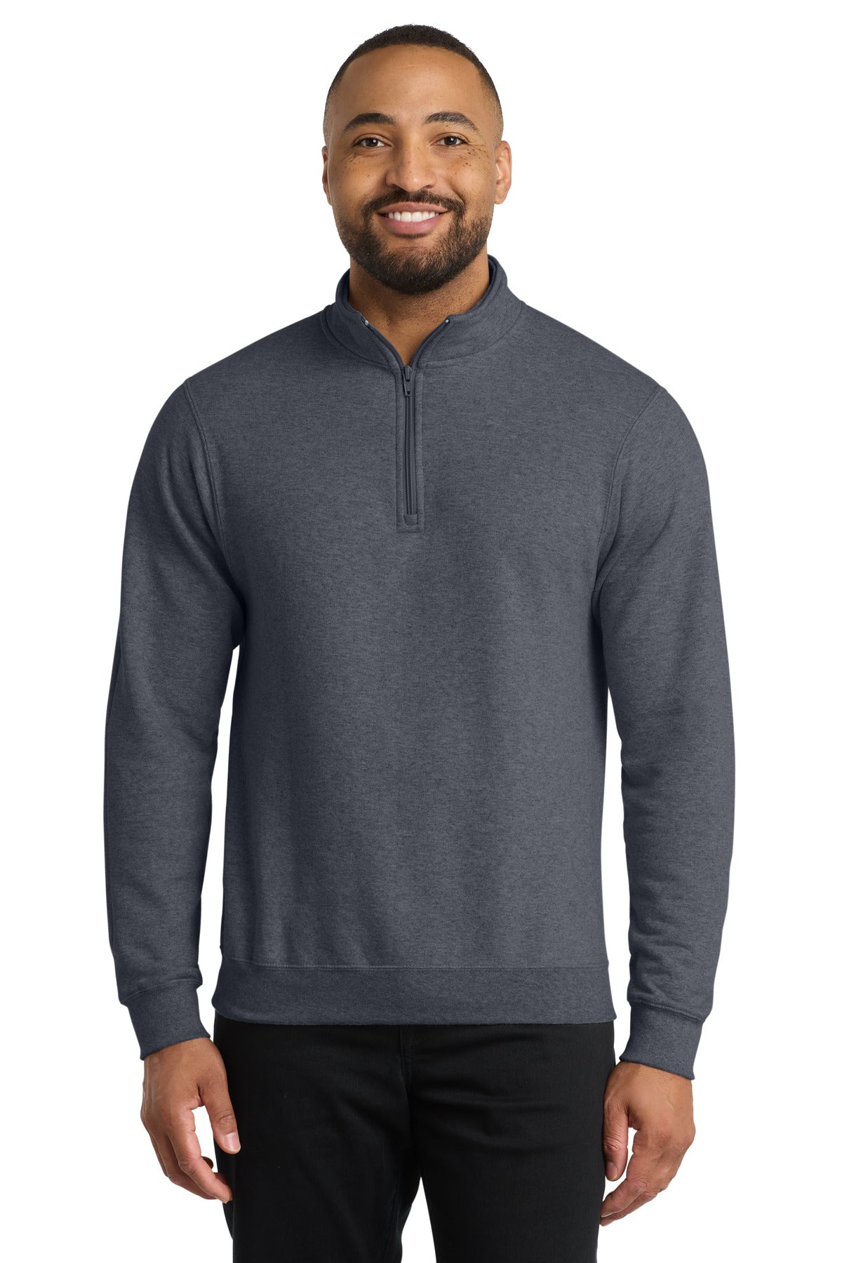 Port & Co® Core Fleece 1/4-Zip Pullover Sweatshirt PC78Q