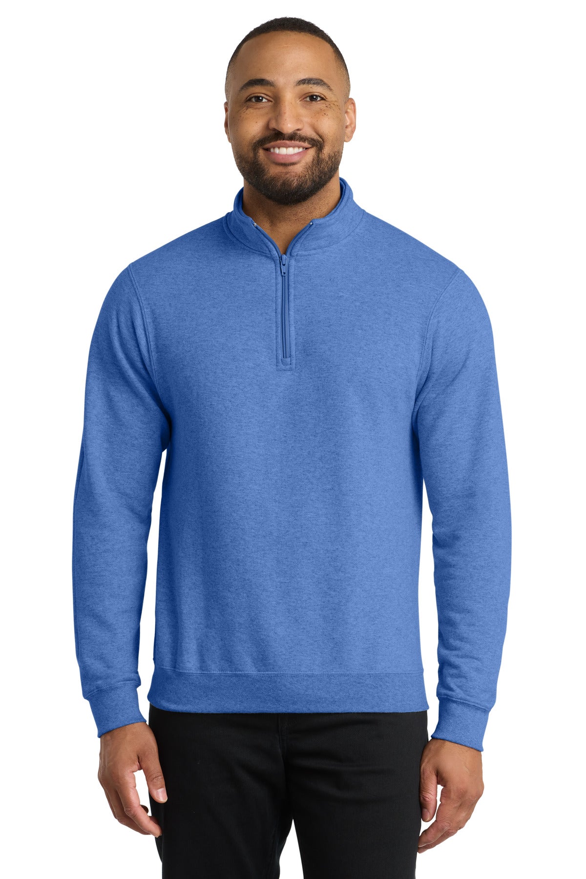 Port & Co® Core Fleece 1/4-Zip Pullover Sweatshirt PC78Q