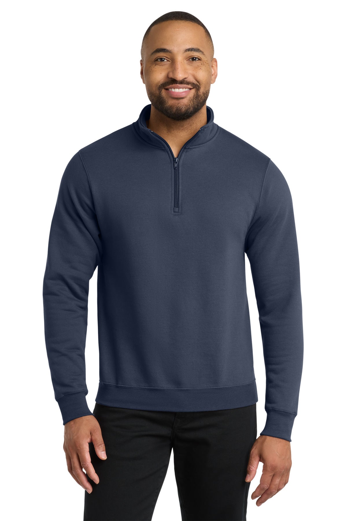Port & Co® Core Fleece 1/4-Zip Pullover Sweatshirt PC78Q