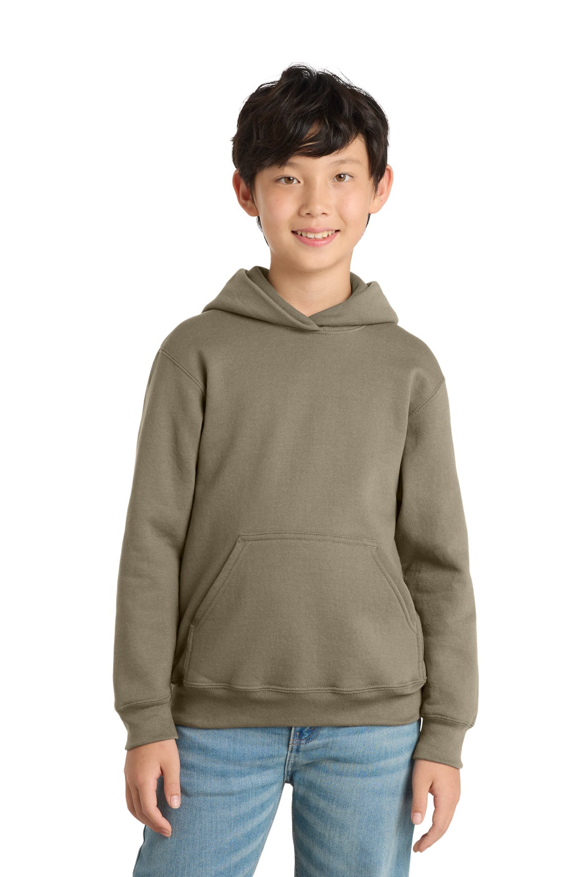 Port & Co® Youth Core Fleece Pullover Hooded Sweatshirt PC78YH