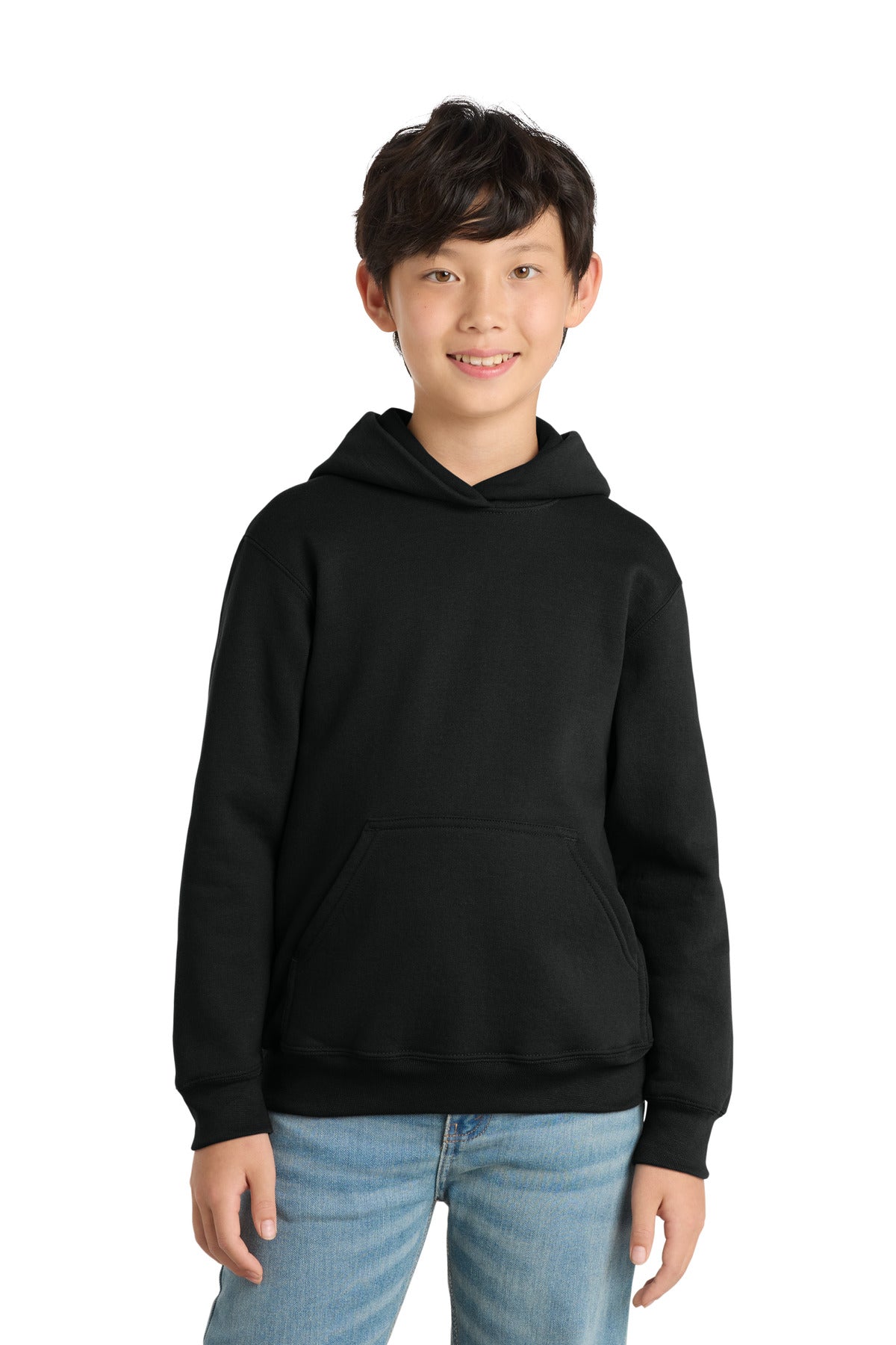 Port & Co® Youth Core Fleece Pullover Hooded Sweatshirt PC78YH