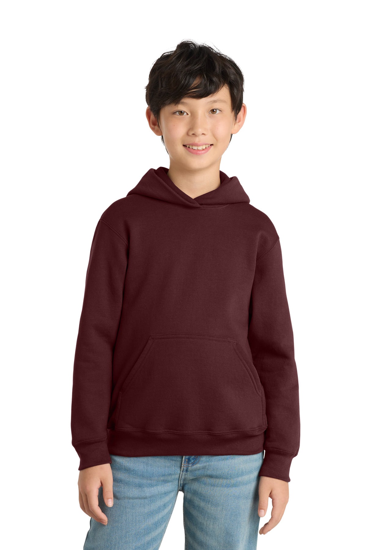 Port & Co® Youth Core Fleece Pullover Hooded Sweatshirt PC78YH