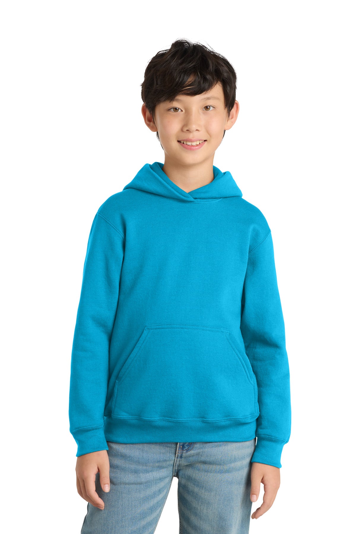 Port & Co® Youth Core Fleece Pullover Hooded Sweatshirt PC78YH