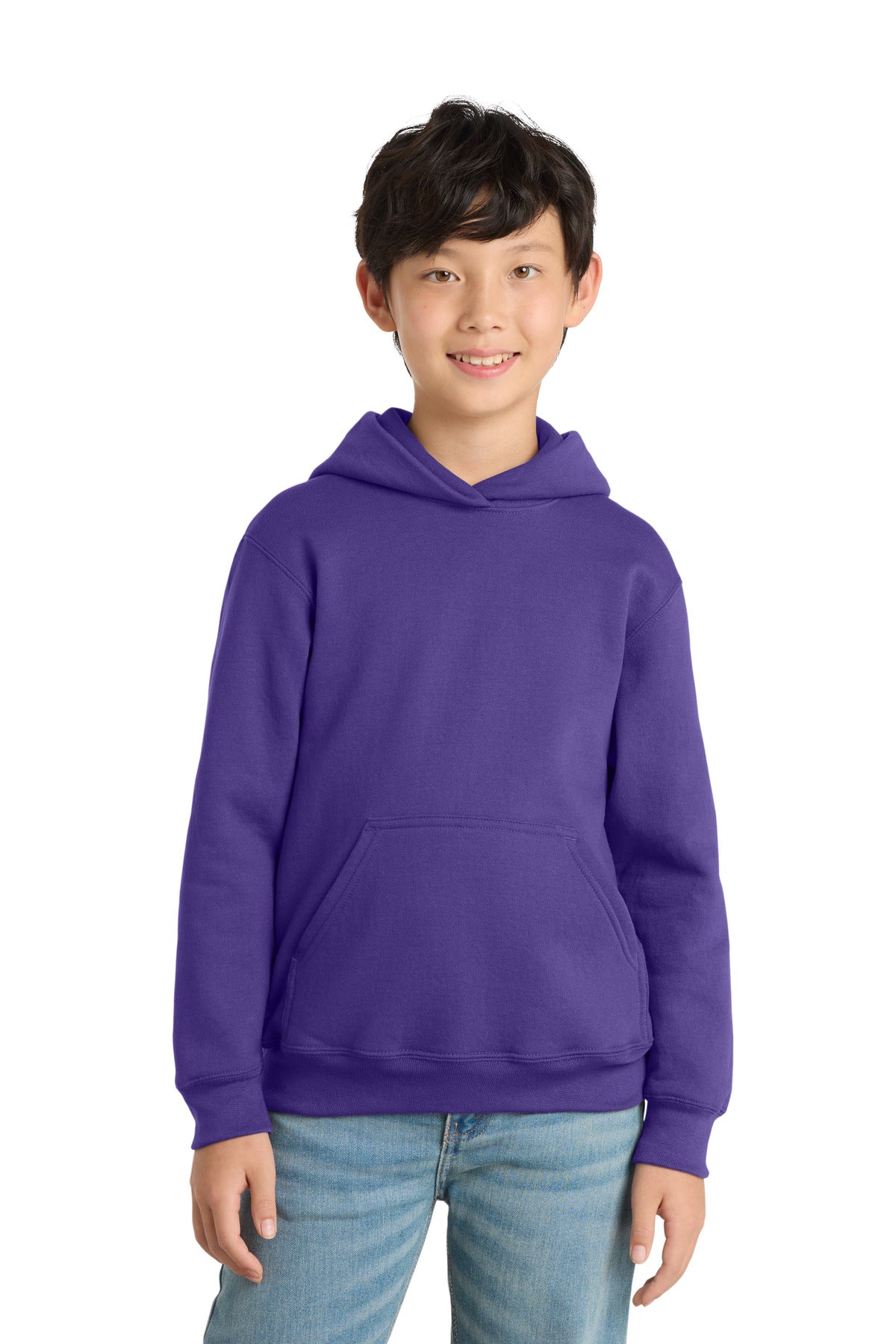 Port & Co® Youth Core Fleece Pullover Hooded Sweatshirt PC78YH