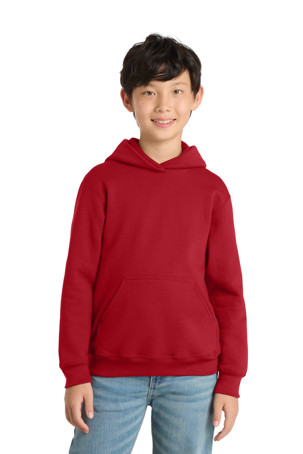 Port & Co® Youth Core Fleece Pullover Hooded Sweatshirt PC78YH