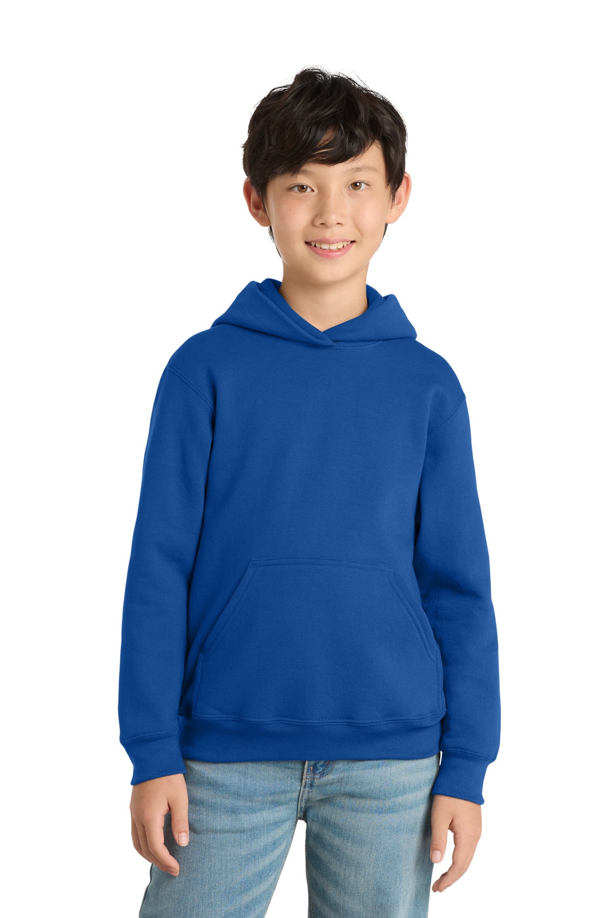 Port & Co® Youth Core Fleece Pullover Hooded Sweatshirt PC78YH