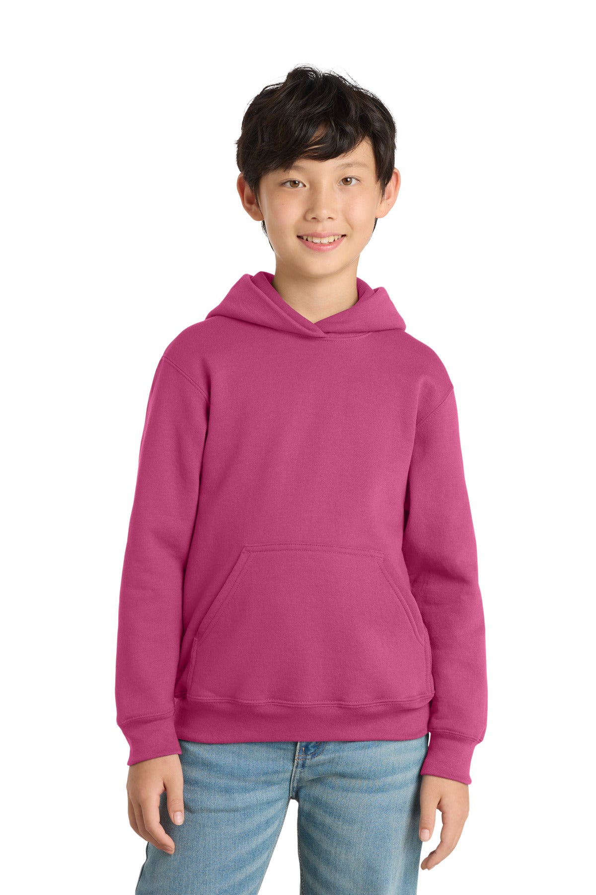 Port & Co® Youth Core Fleece Pullover Hooded Sweatshirt PC78YH