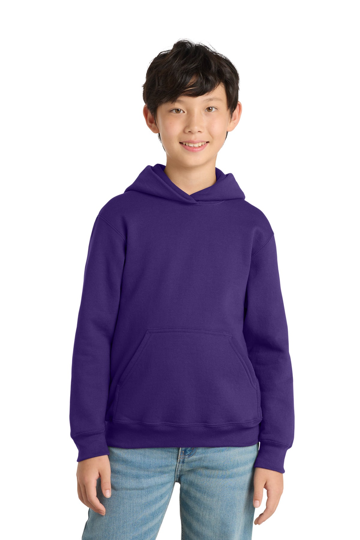 Port & Co® Youth Core Fleece Pullover Hooded Sweatshirt PC78YH