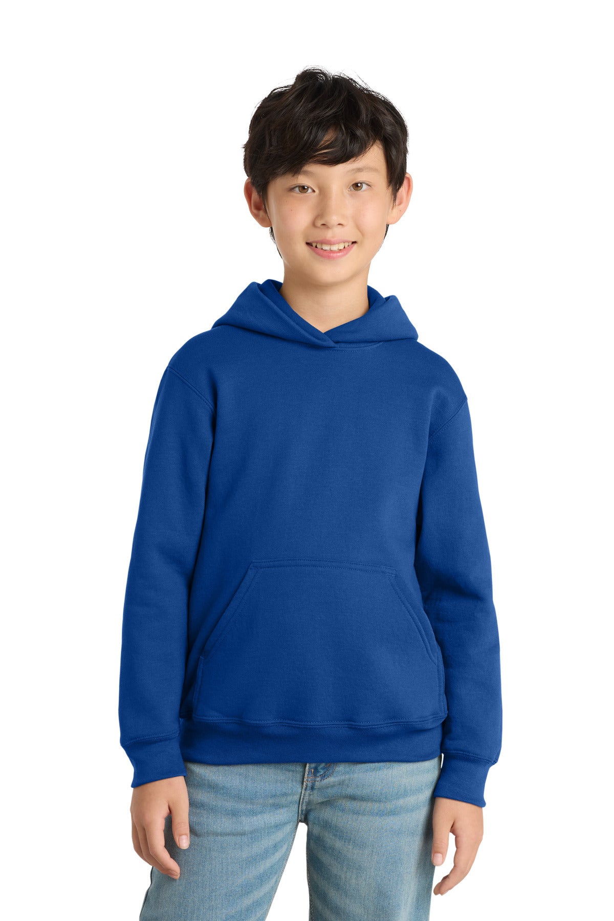 Port & Co® Youth Core Fleece Pullover Hooded Sweatshirt PC78YH