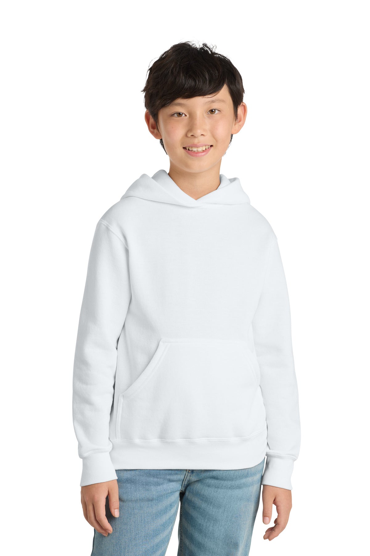 Port & Co® Youth Core Fleece Pullover Hooded Sweatshirt PC78YH