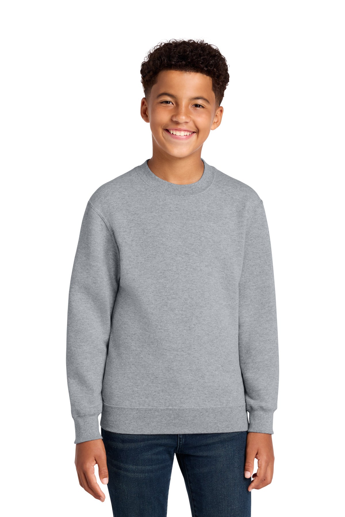 Port & Co® Youth Core Fleece Crewneck Sweatshirt PC78Y