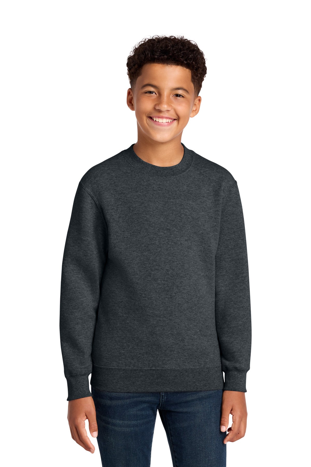 Port & Co® Youth Core Fleece Crewneck Sweatshirt PC78Y