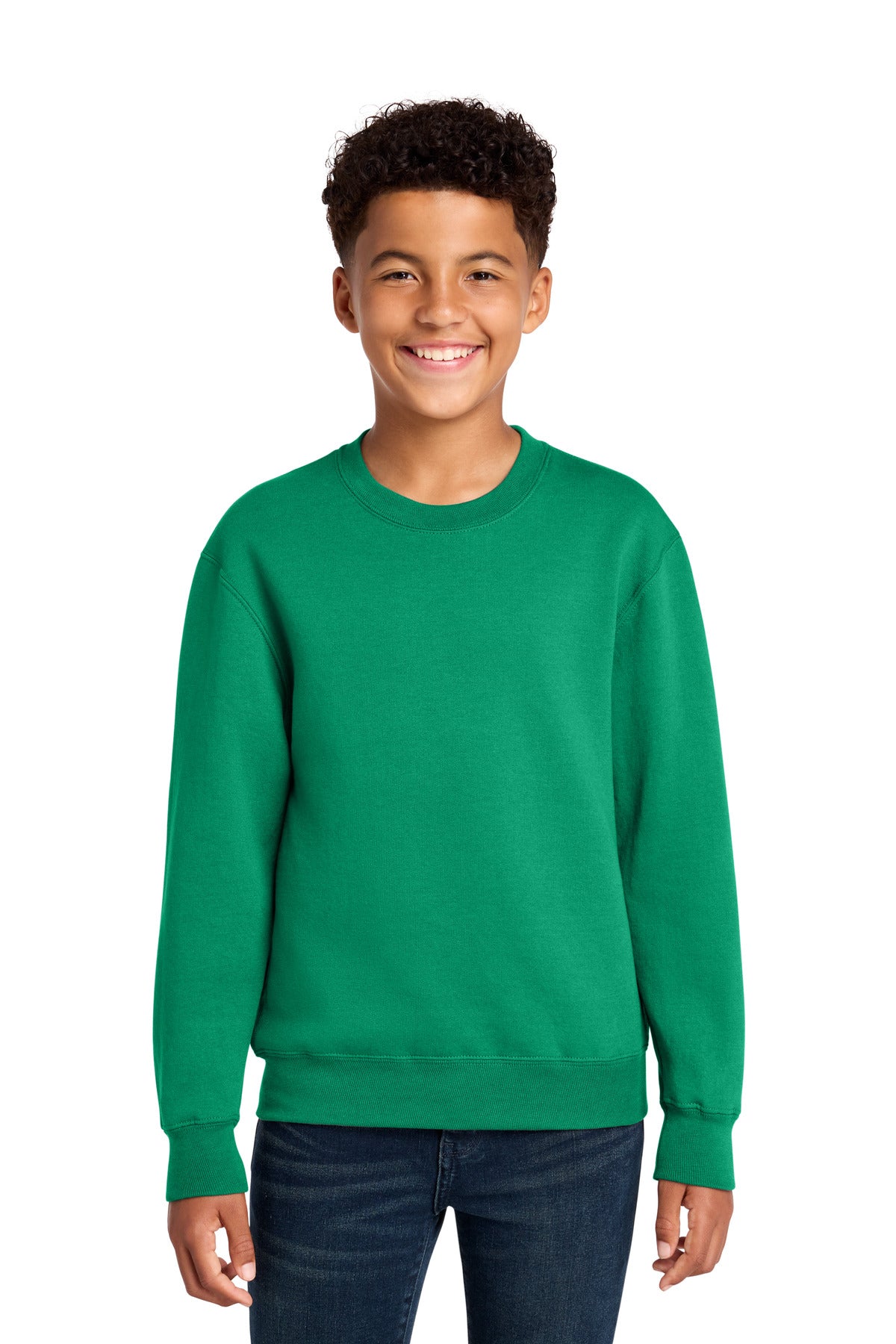 Port & Co® Youth Core Fleece Crewneck Sweatshirt PC78Y