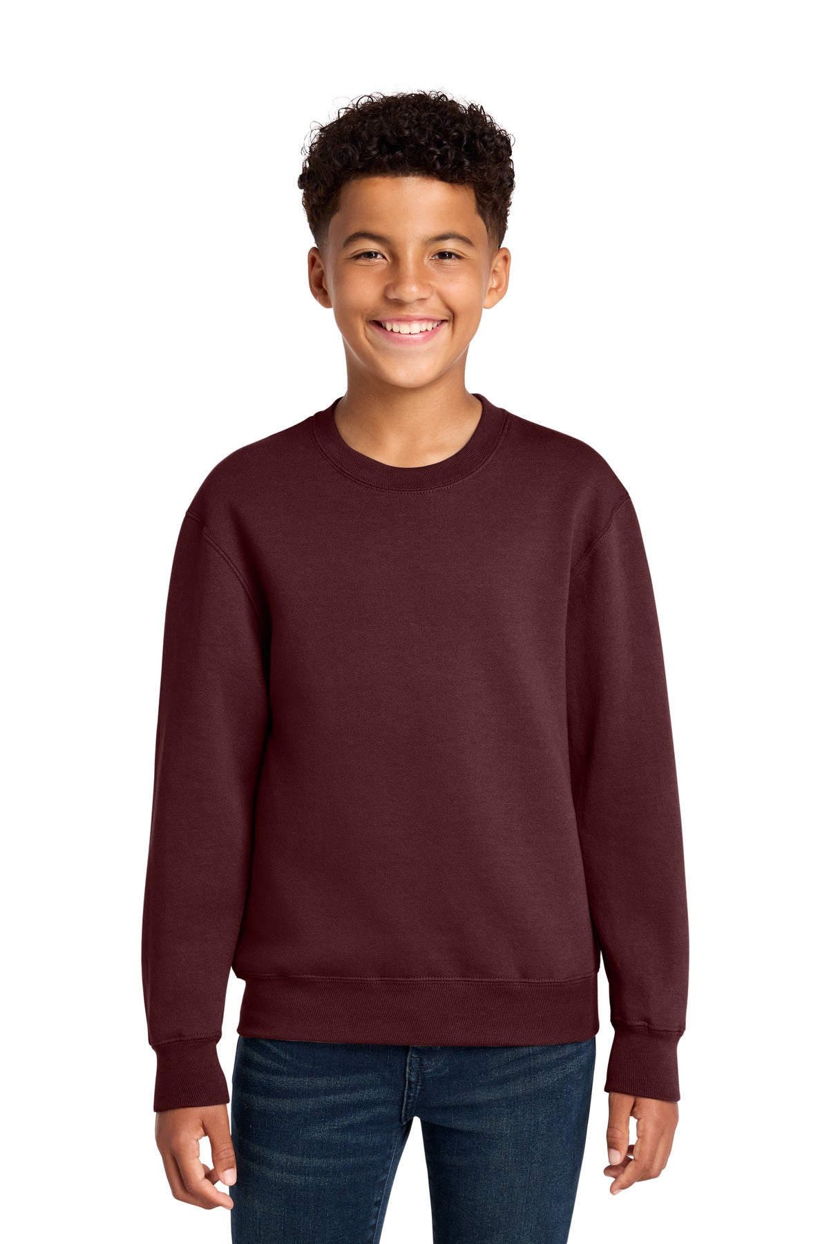 Port & Co® Youth Core Fleece Crewneck Sweatshirt PC78Y