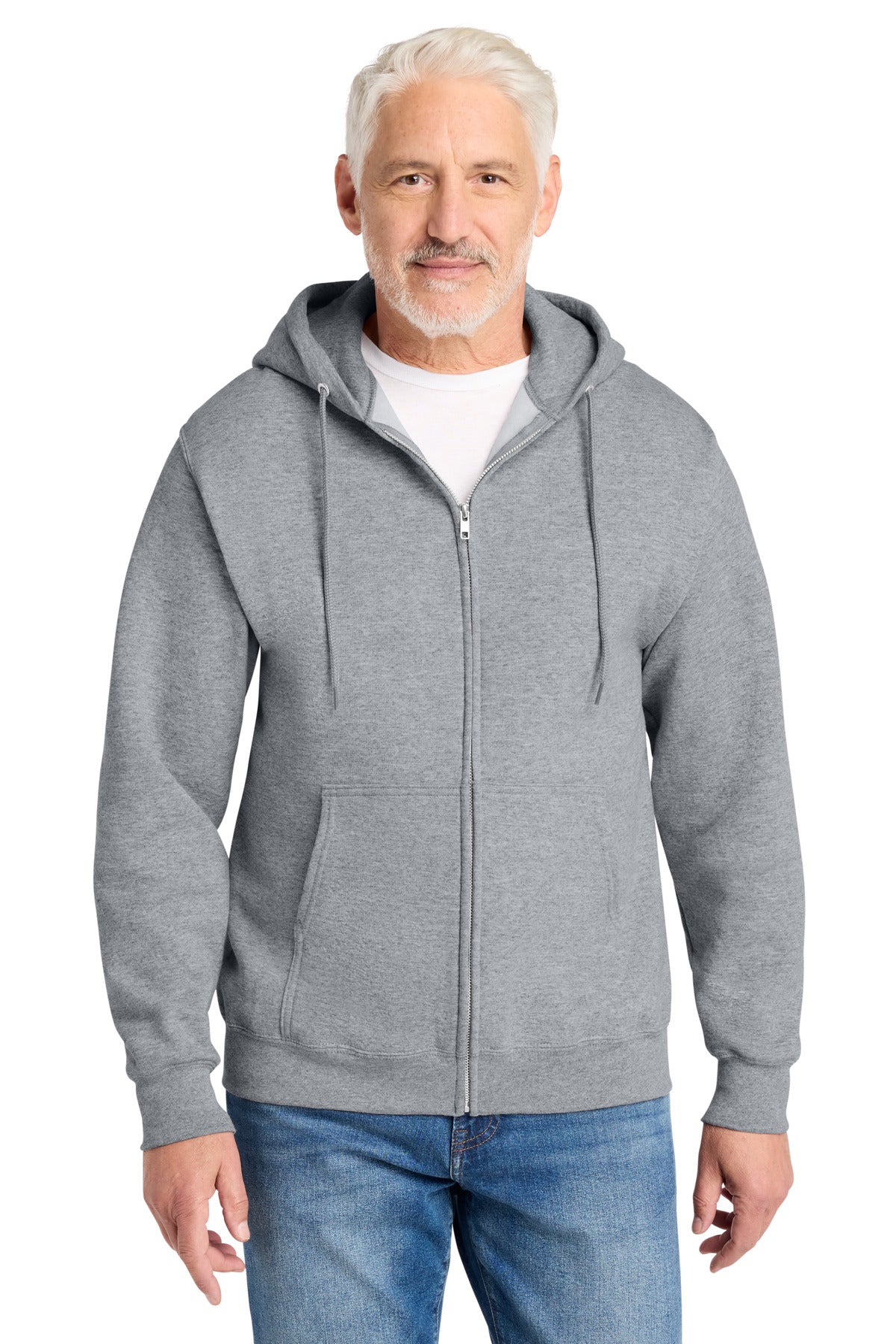 Port & Co® Core Fleece Full-Zip Hooded Sweatshirt. PC78ZH