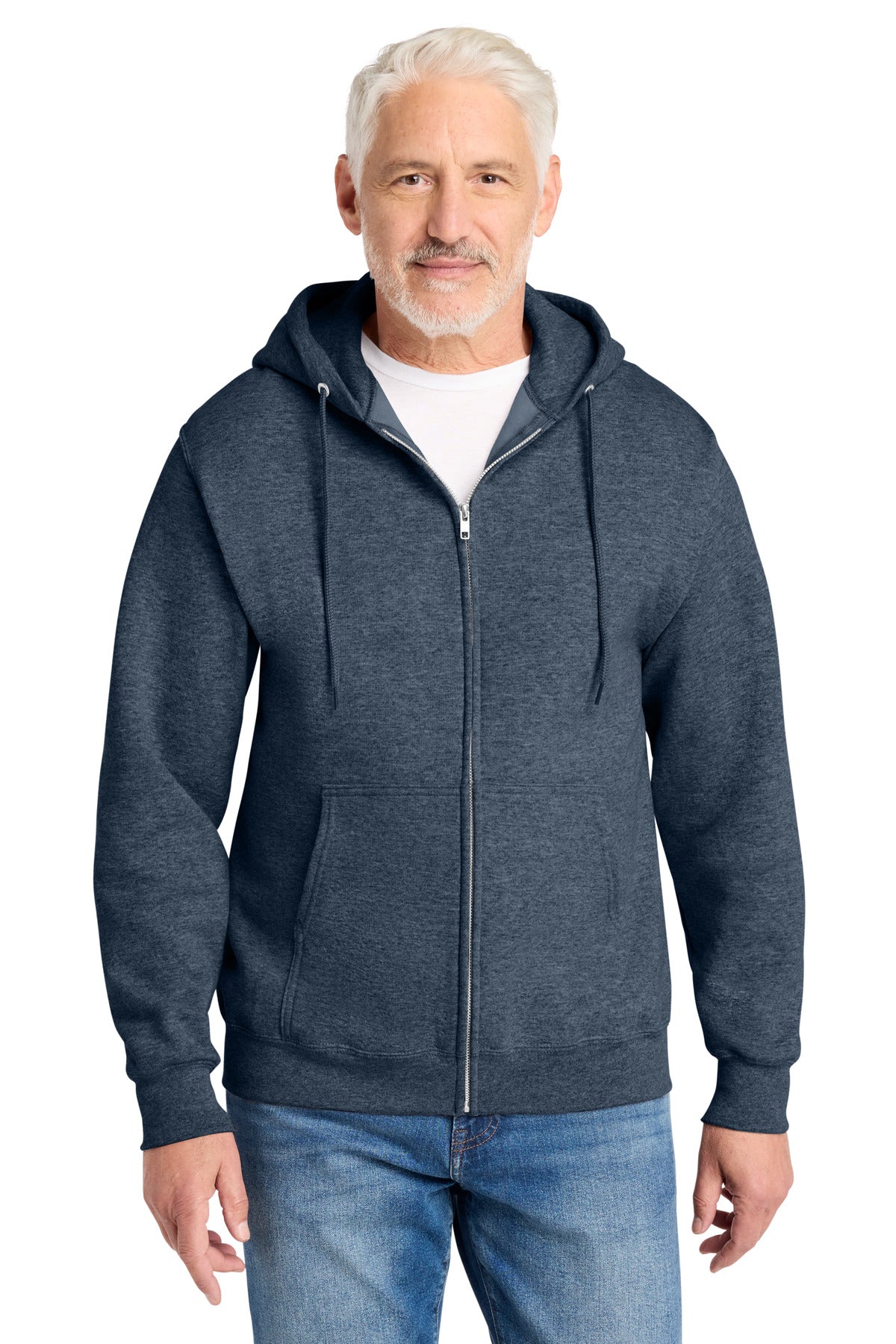 Port & Co® Core Fleece Full-Zip Hooded Sweatshirt. PC78ZH