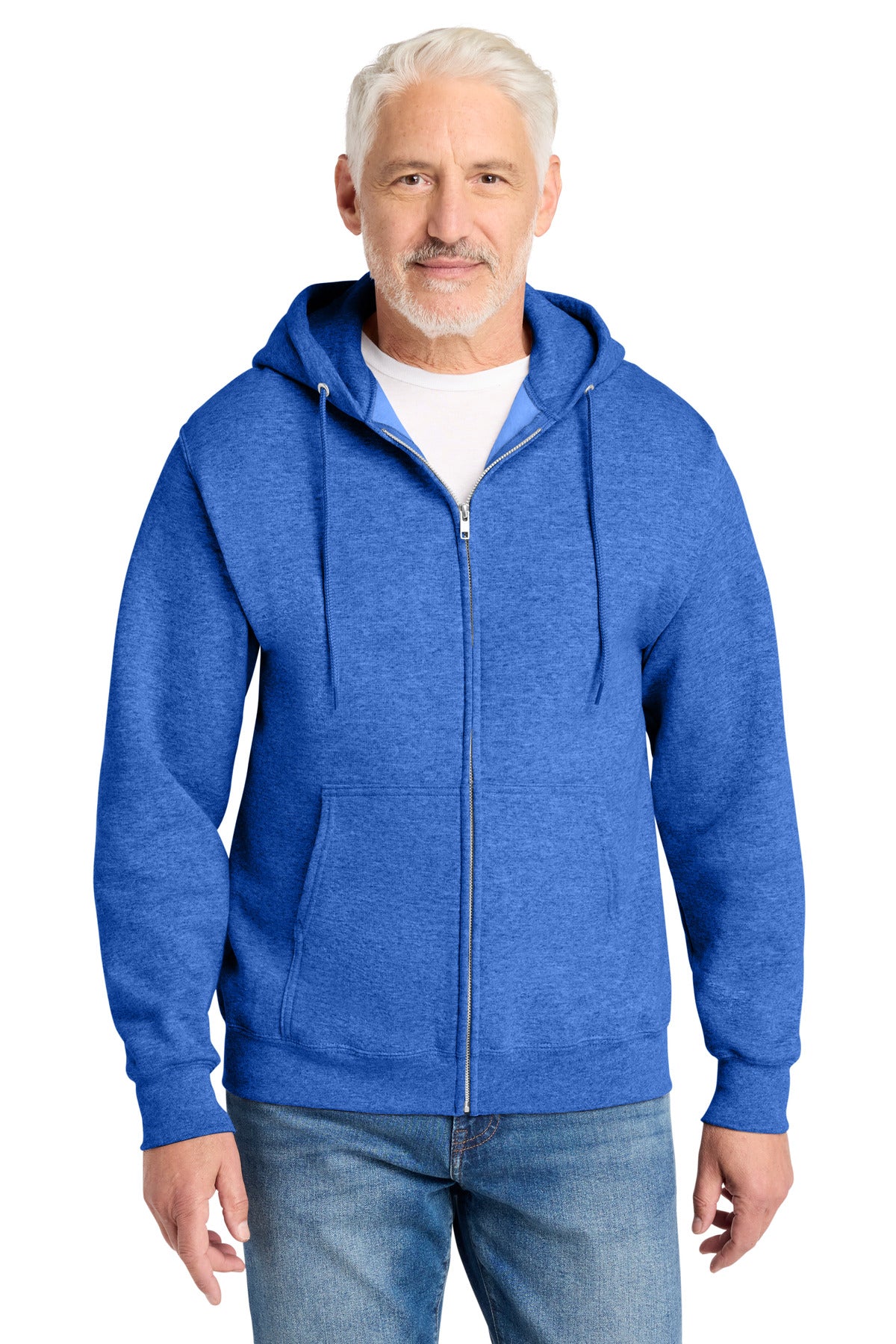 Port & Co® Core Fleece Full-Zip Hooded Sweatshirt. PC78ZH