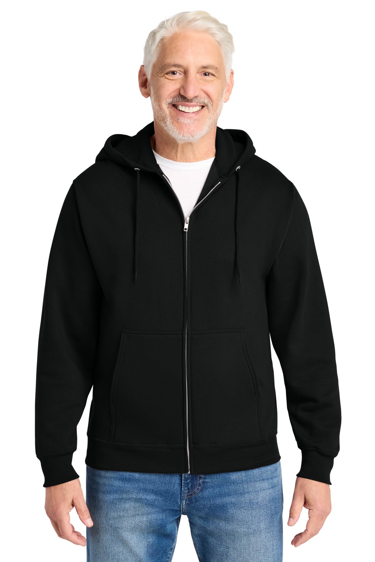 Port & Co® Core Fleece Full-Zip Hooded Sweatshirt. PC78ZH
