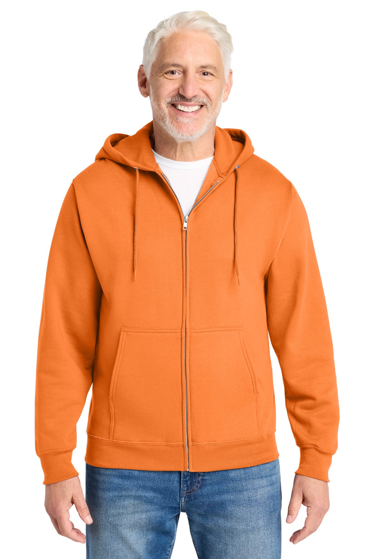 Port & Co® Core Fleece Full-Zip Hooded Sweatshirt. PC78ZH