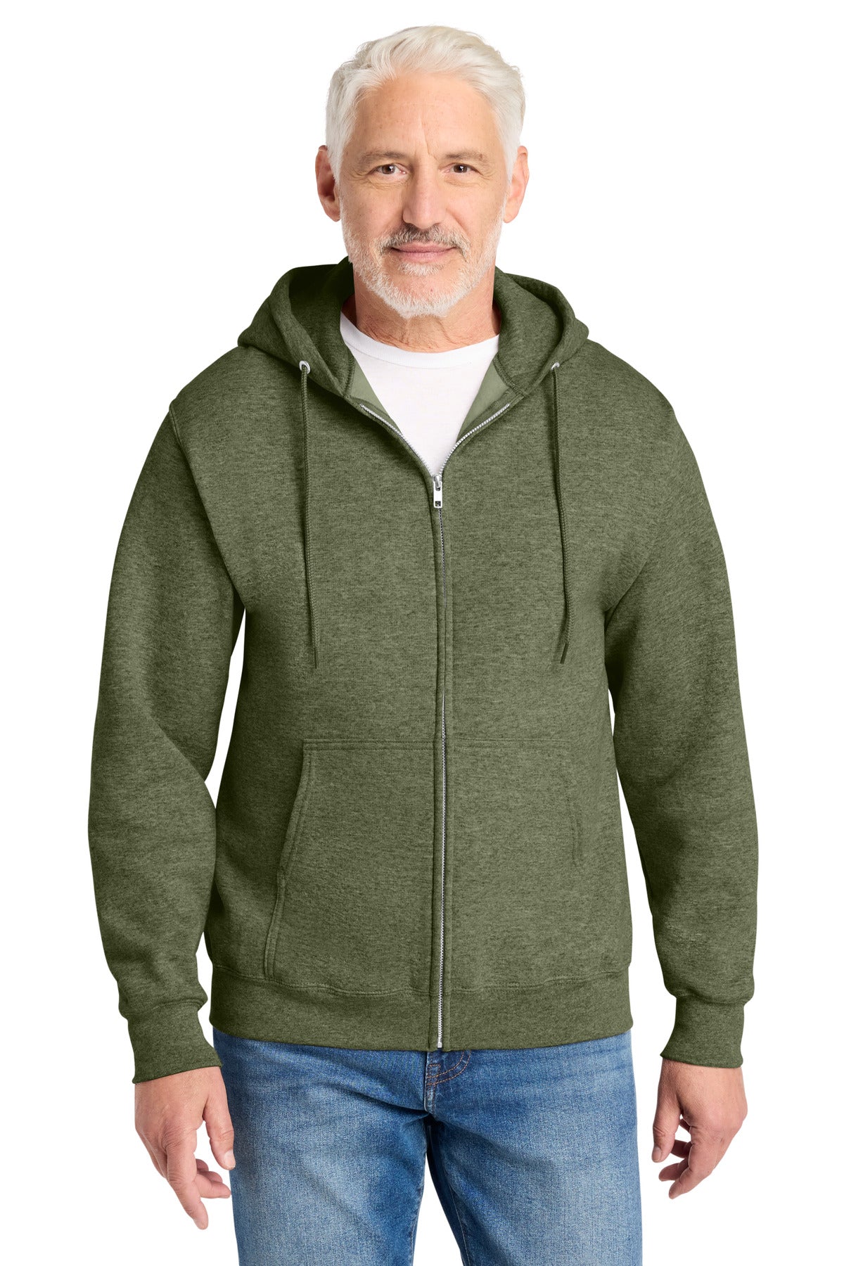 Port & Co® Core Fleece Full-Zip Hooded Sweatshirt. PC78ZH