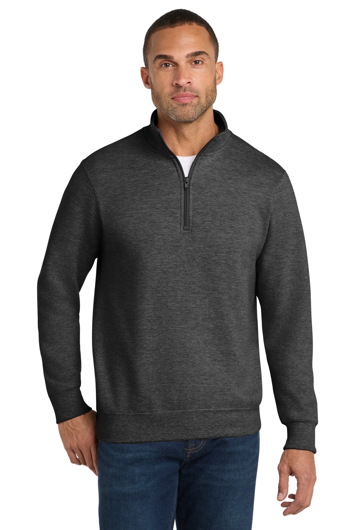 Port & Co® Fan Favorite Fleece 1/4-Zip Pullover Sweatshirt. PC850Q