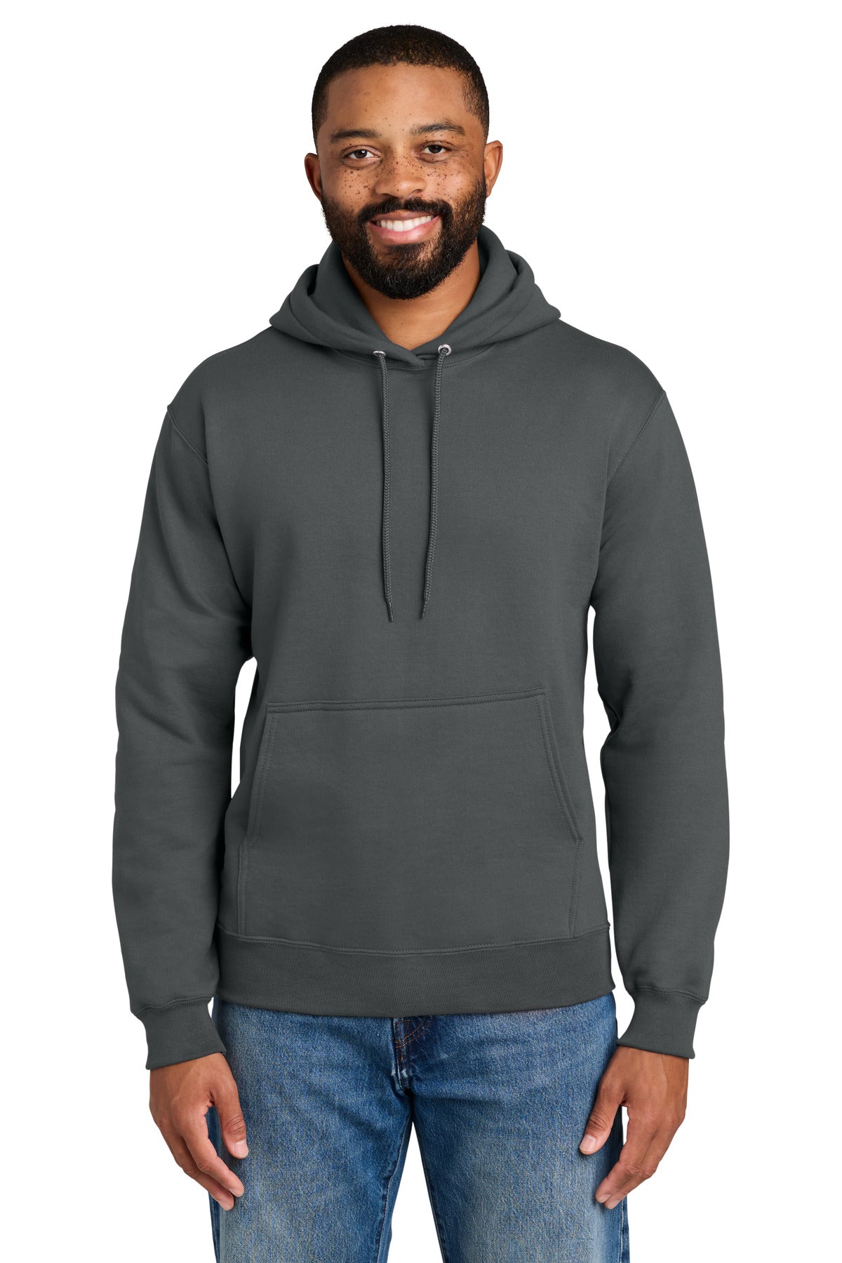 Port & Co® Tall Essential Fleece Pullover Hooded Sweatshirt. PC90HT