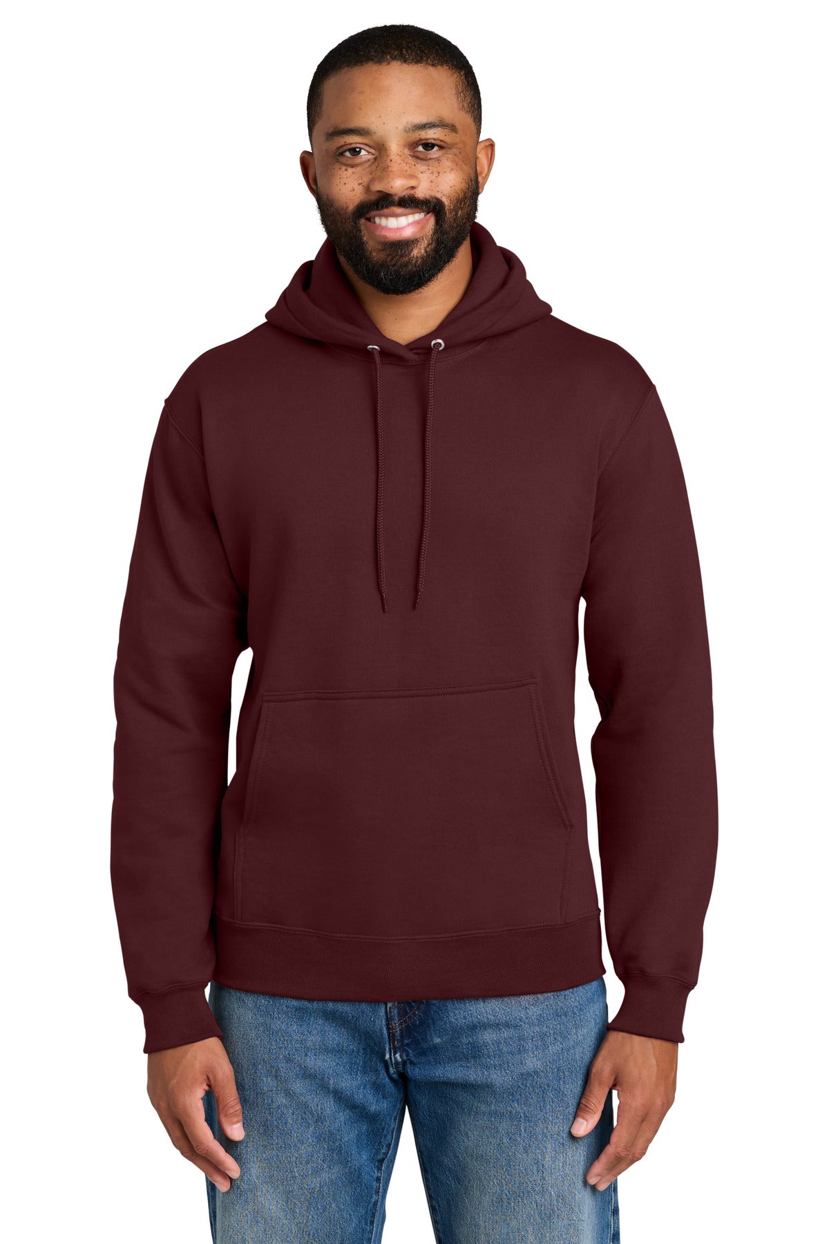 Port & Co® Tall Essential Fleece Pullover Hooded Sweatshirt. PC90HT