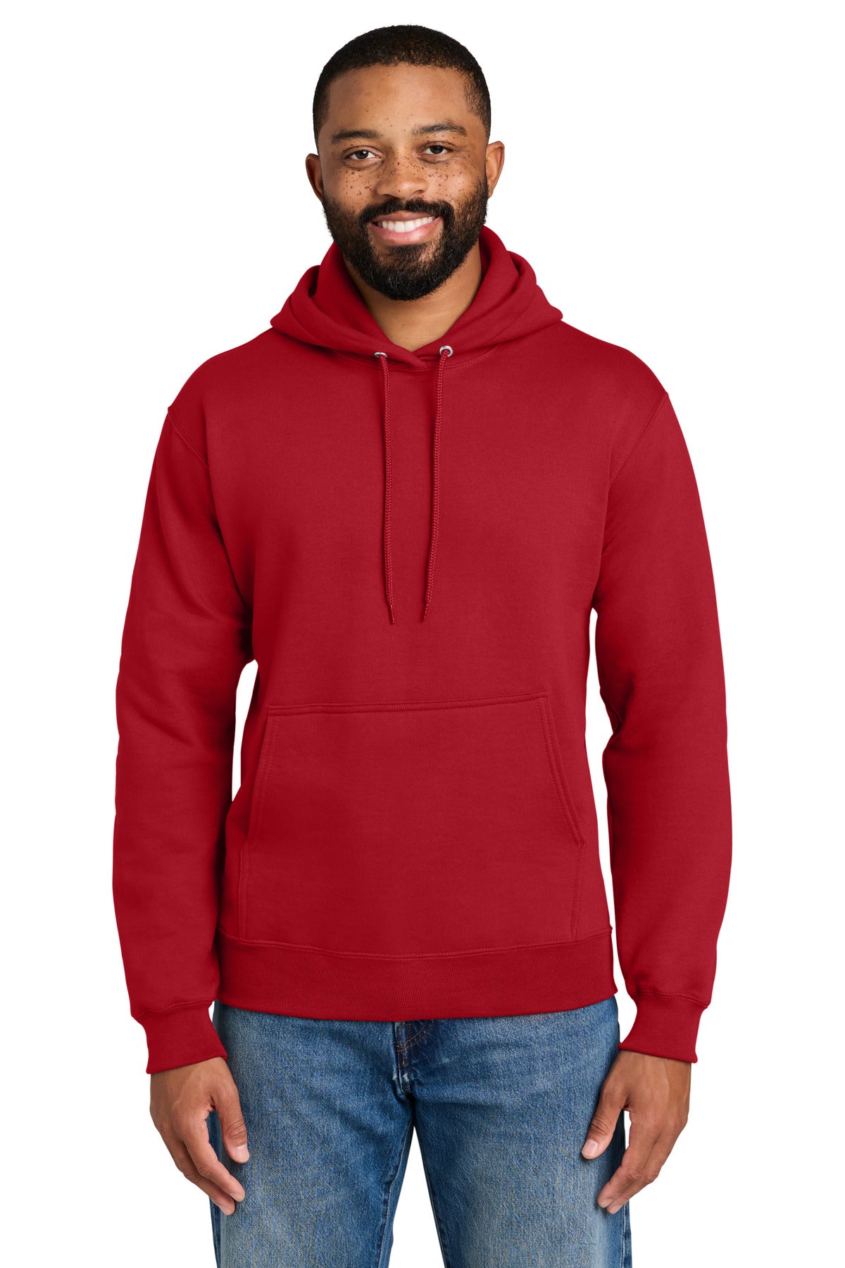 Port & Co® Tall Essential Fleece Pullover Hooded Sweatshirt. PC90HT