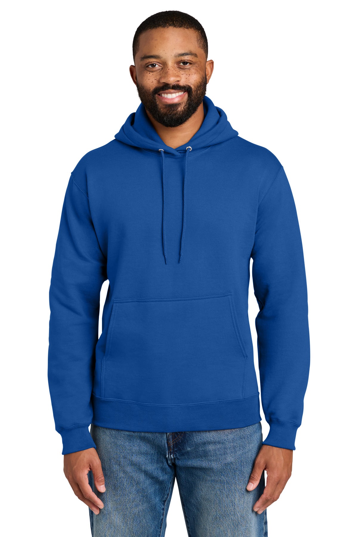 Port & Co® Tall Essential Fleece Pullover Hooded Sweatshirt. PC90HT