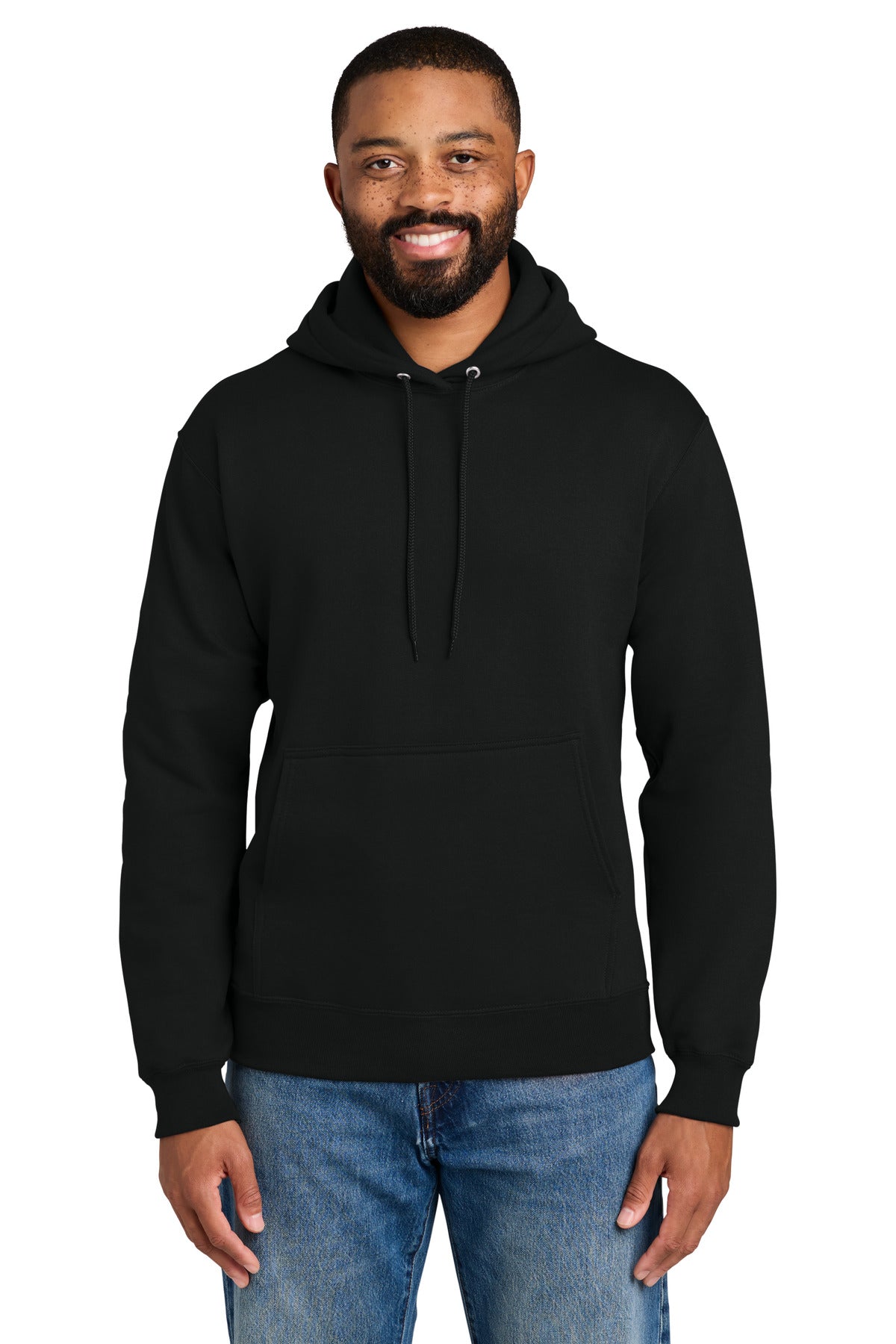 Port & Co® Tall Essential Fleece Pullover Hooded Sweatshirt. PC90HT
