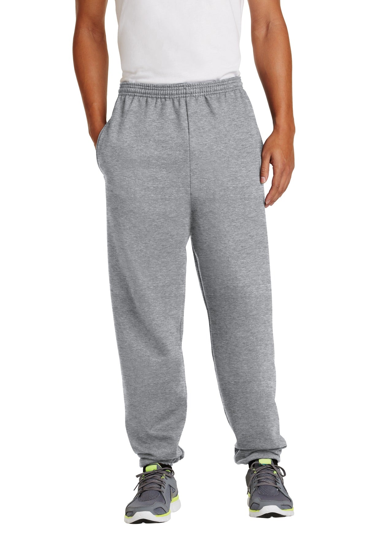 Port & Co® Essential Fleece Sweatpant with Pockets.  PC90P