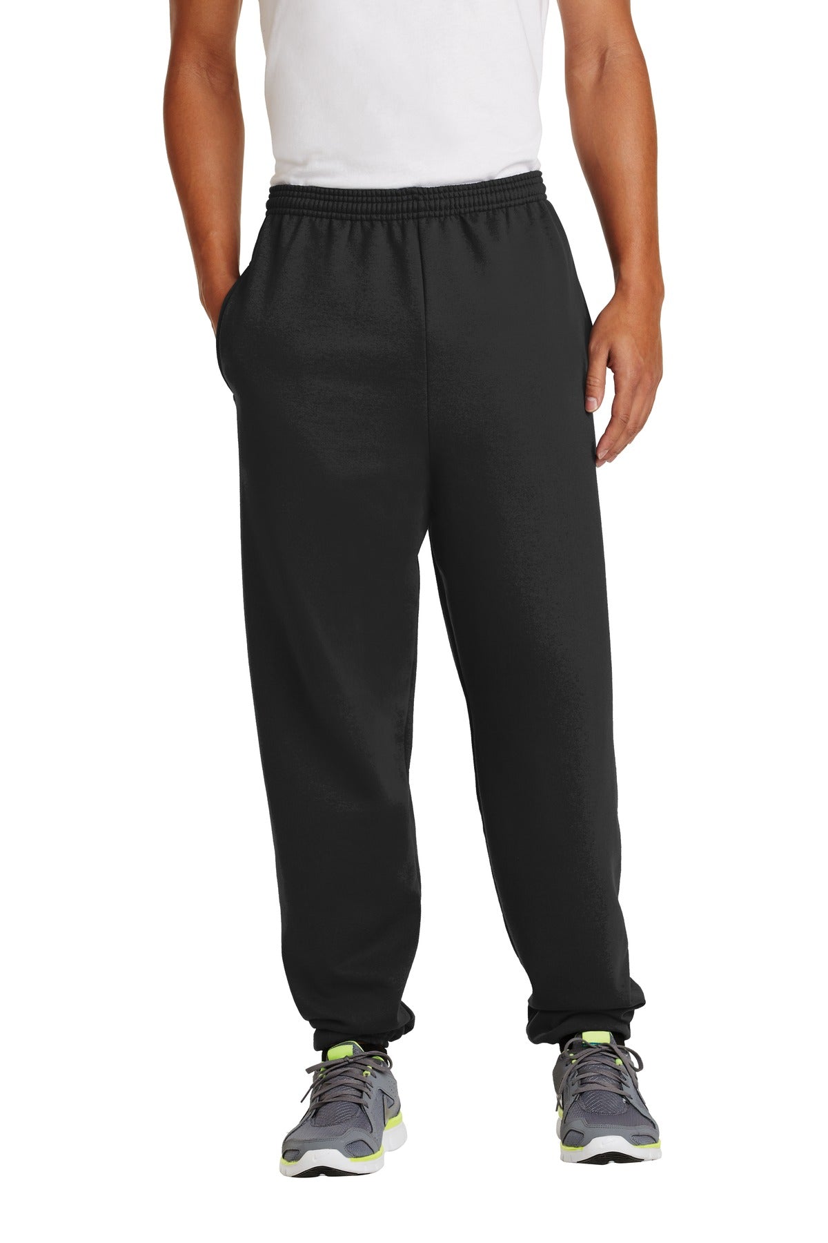 Port & Co® Essential Fleece Sweatpant with Pockets.  PC90P
