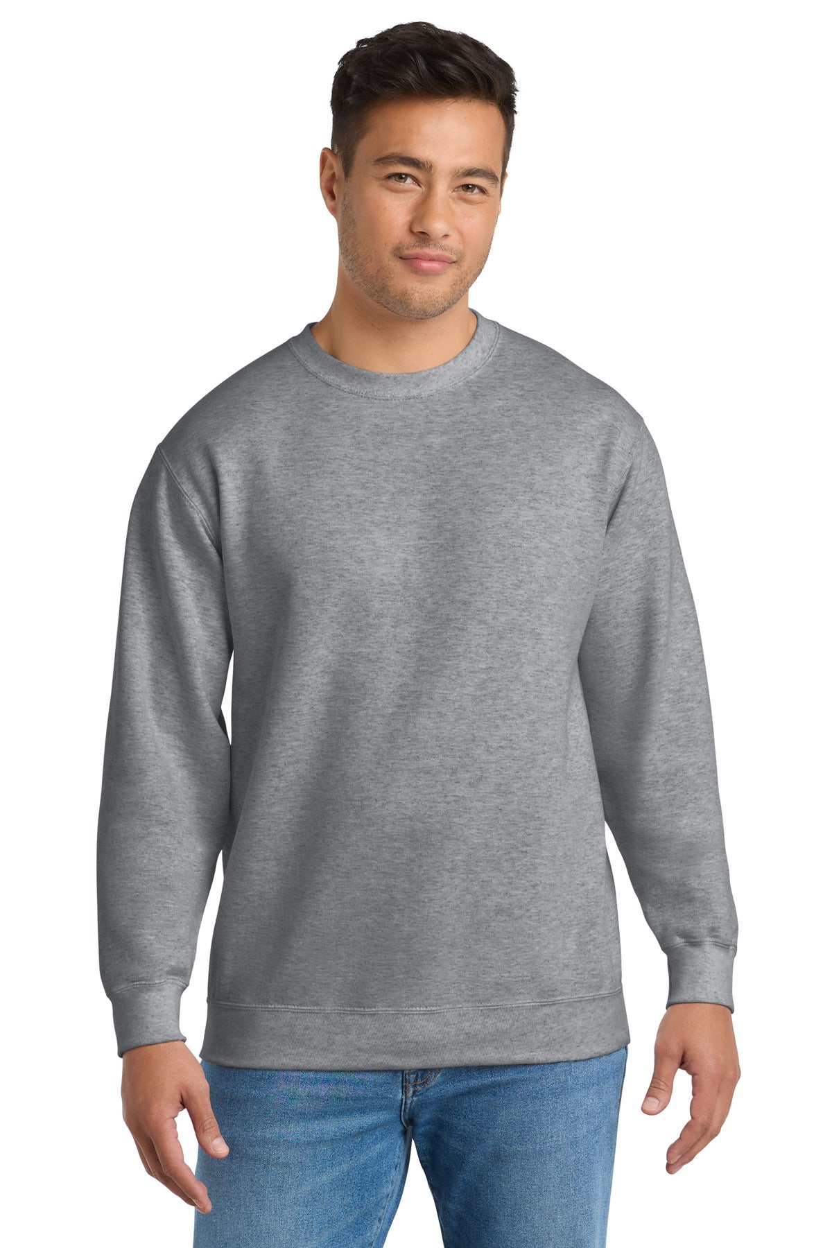 Port & Co® Essential Fleece Crewneck Sweatshirt.  PC90
