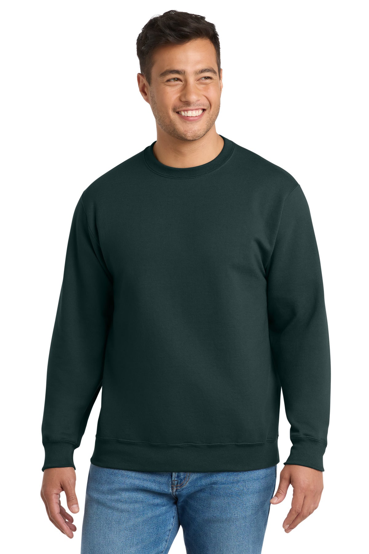 Port & Co® Essential Fleece Crewneck Sweatshirt.  PC90