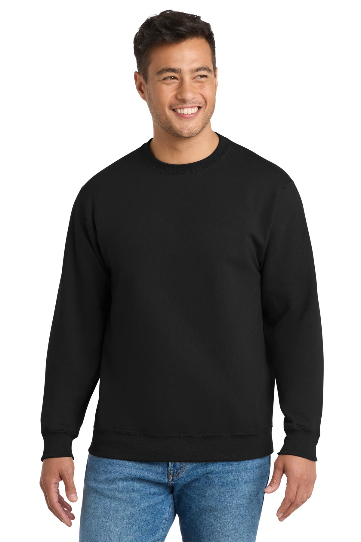 Port & Co® Essential Fleece Crewneck Sweatshirt.  PC90