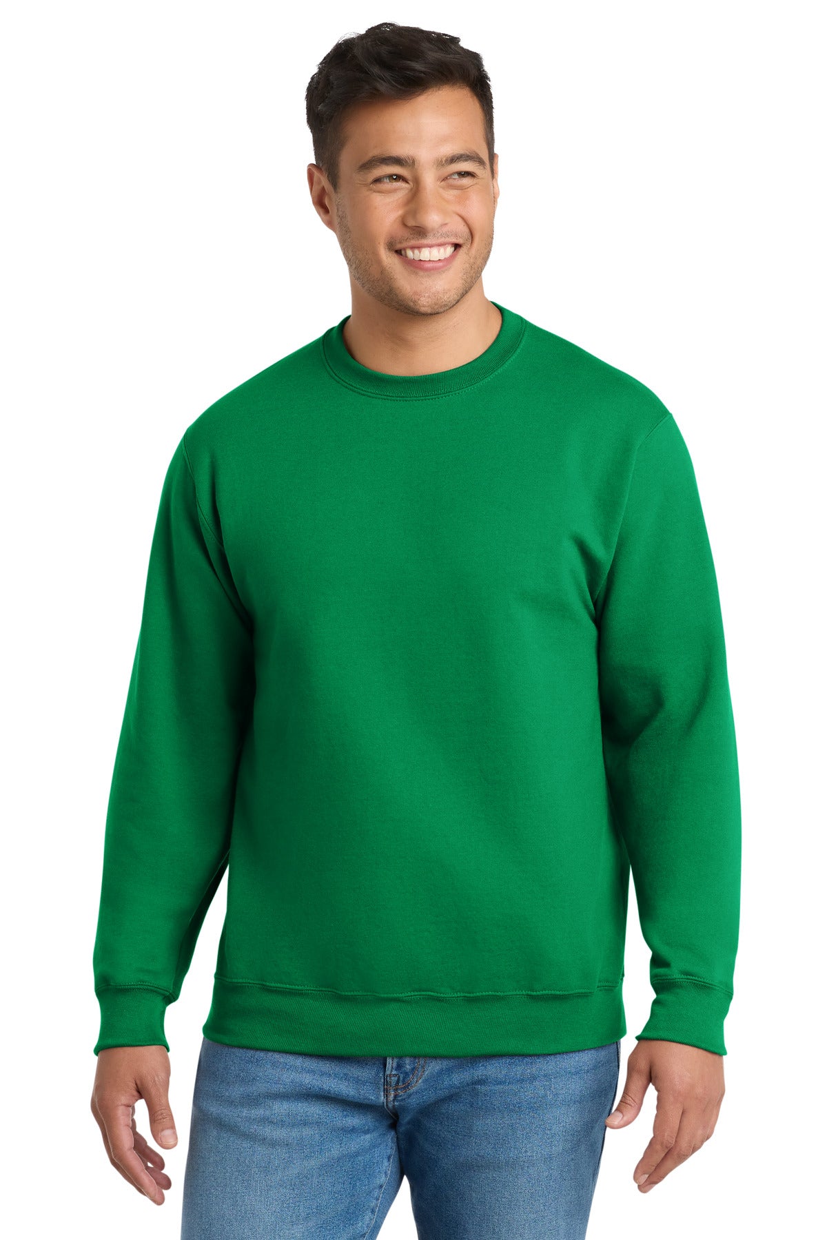 Port & Co® Essential Fleece Crewneck Sweatshirt.  PC90