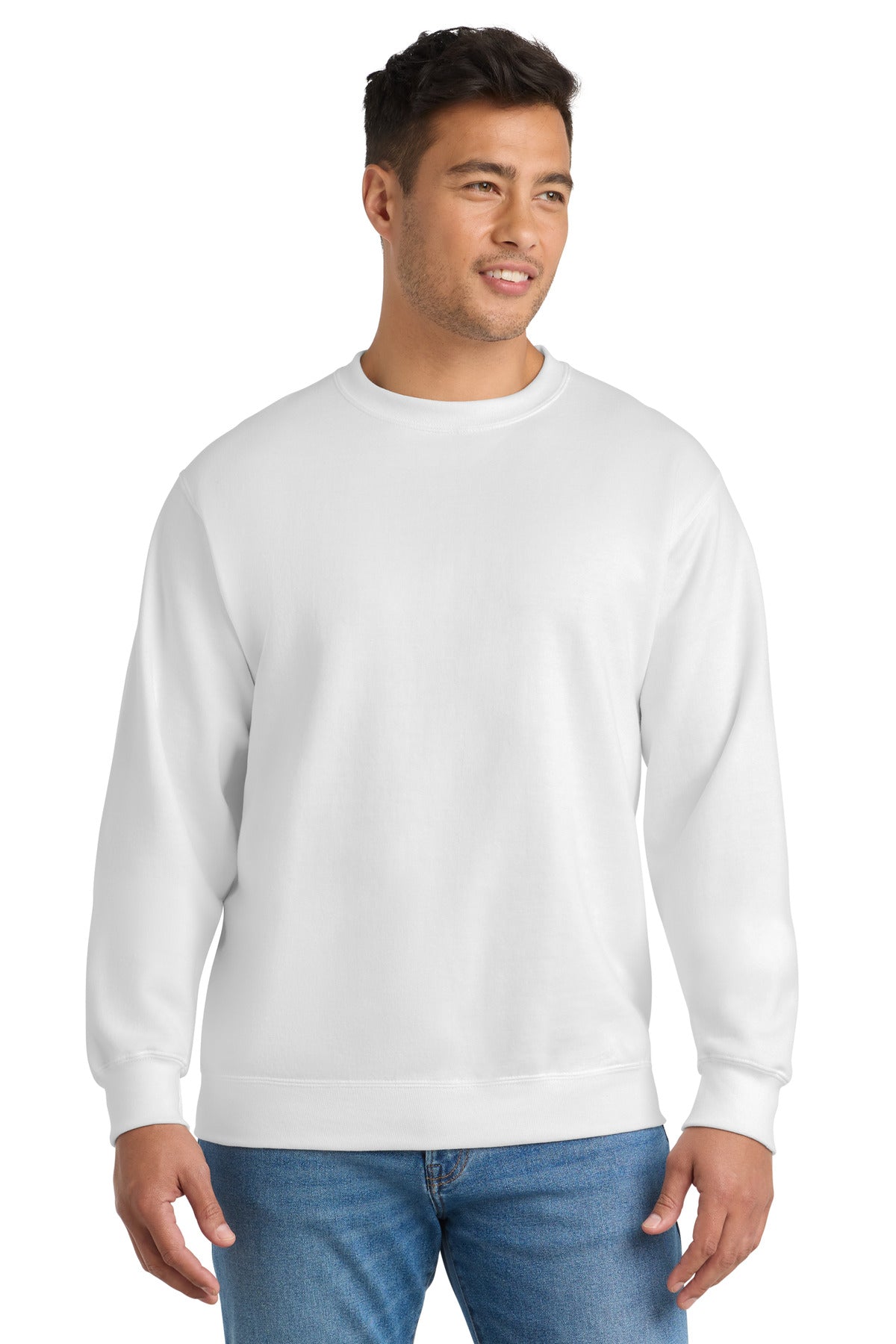 Port & Co® Essential Fleece Crewneck Sweatshirt.  PC90