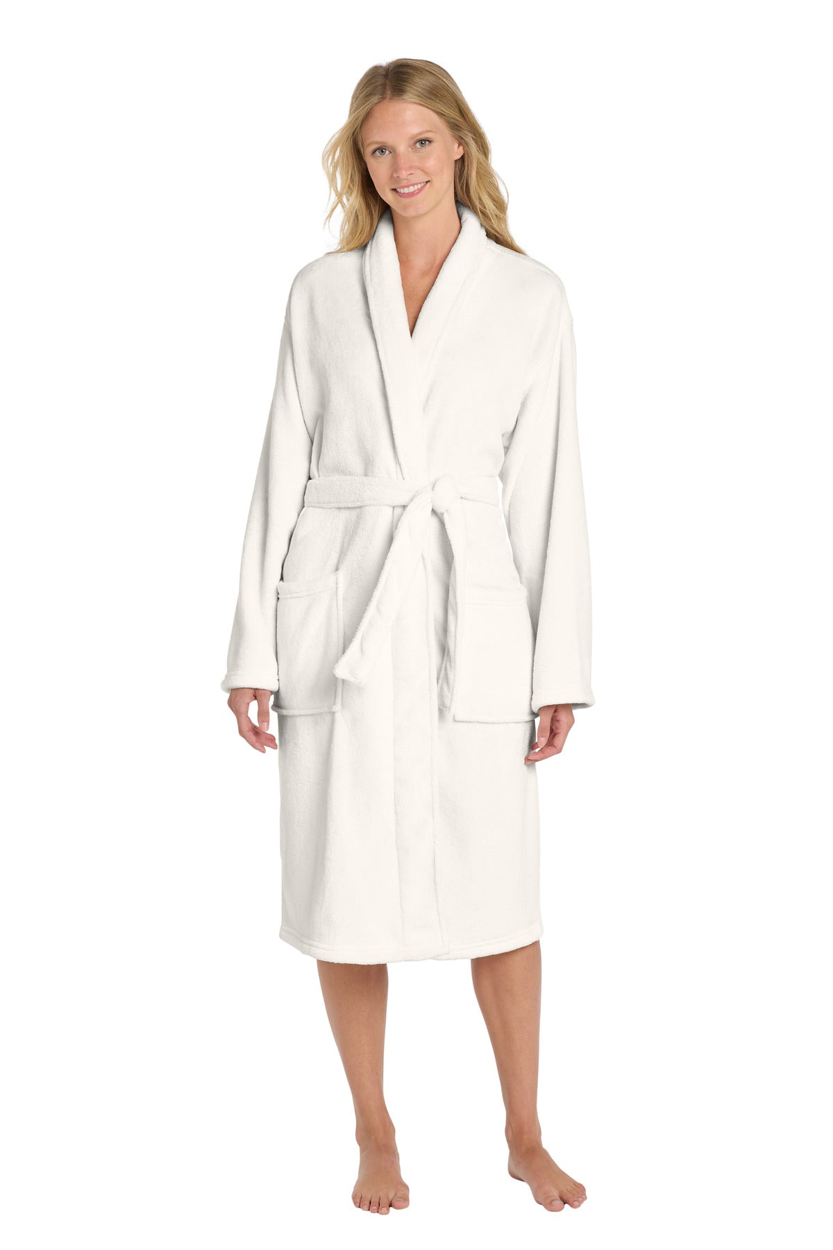 Port Authority® Plush Microfleece Shawl Collar Robe. R102