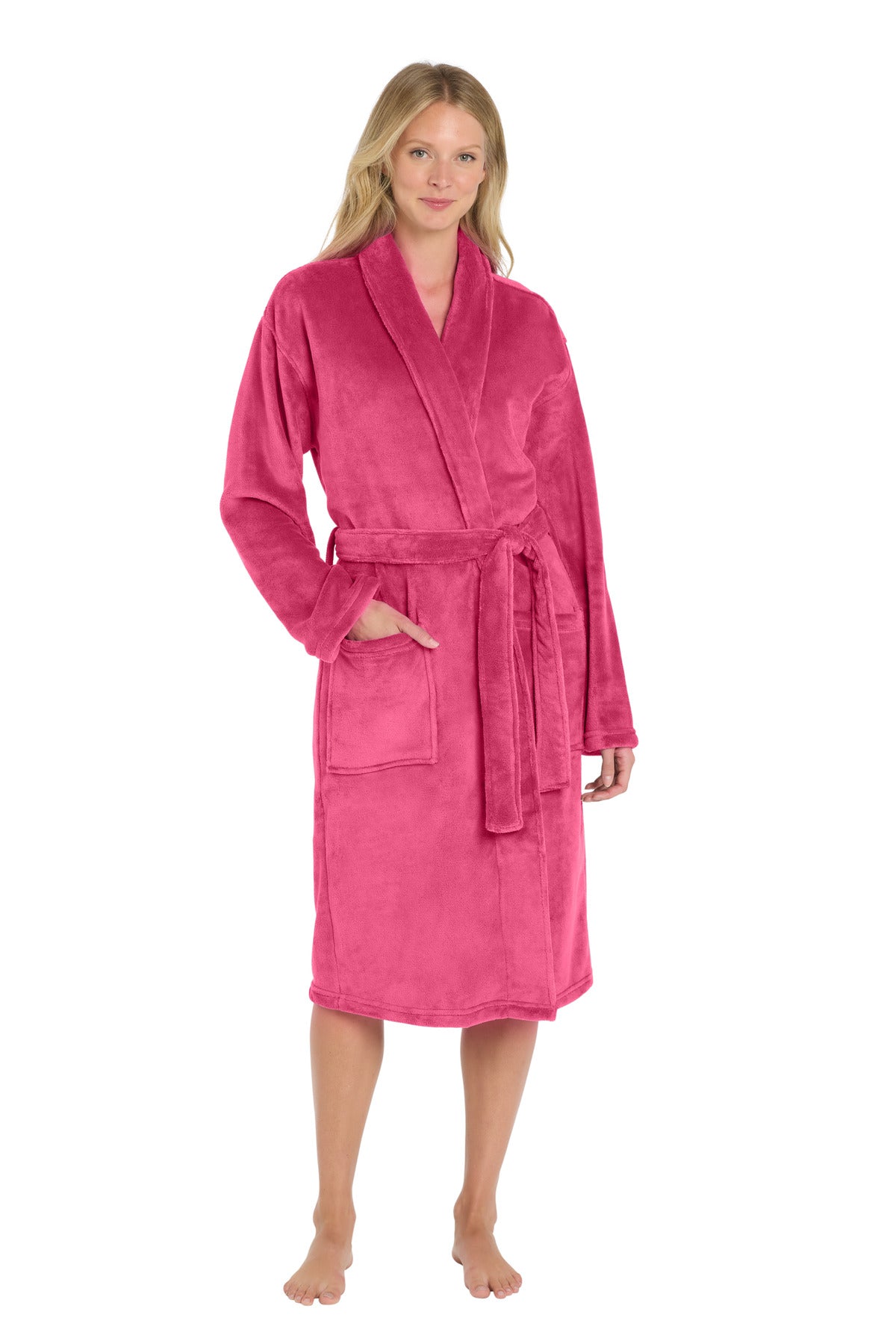Port Authority® Plush Microfleece Shawl Collar Robe. R102