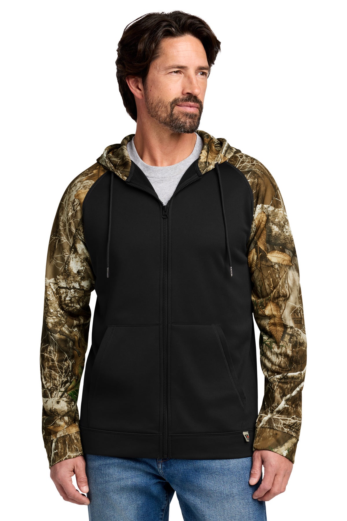 Russell Outdoors™ Realtree® Performance Colorblock Full-Zip Hoodie RU452