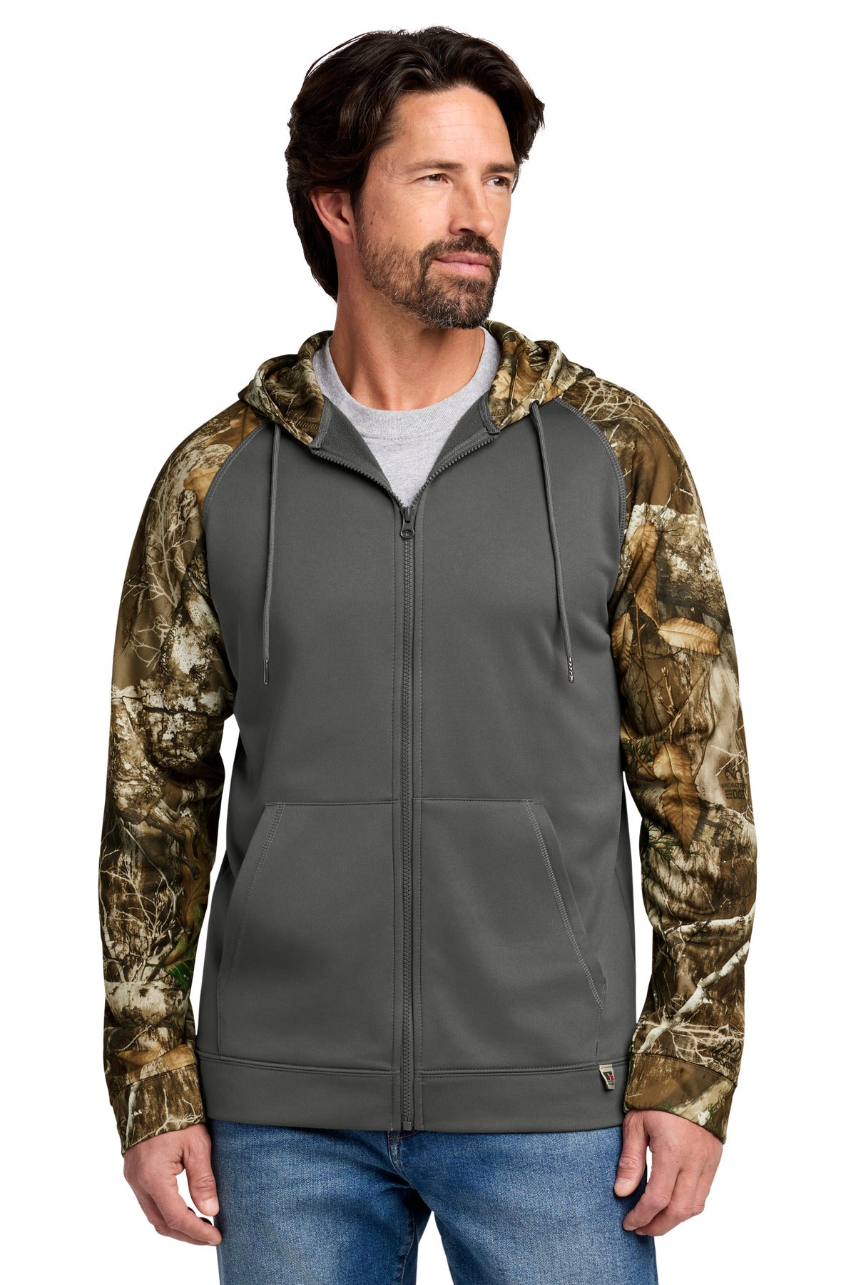 Russell Outdoors™ Realtree® Performance Colorblock Full-Zip Hoodie RU452