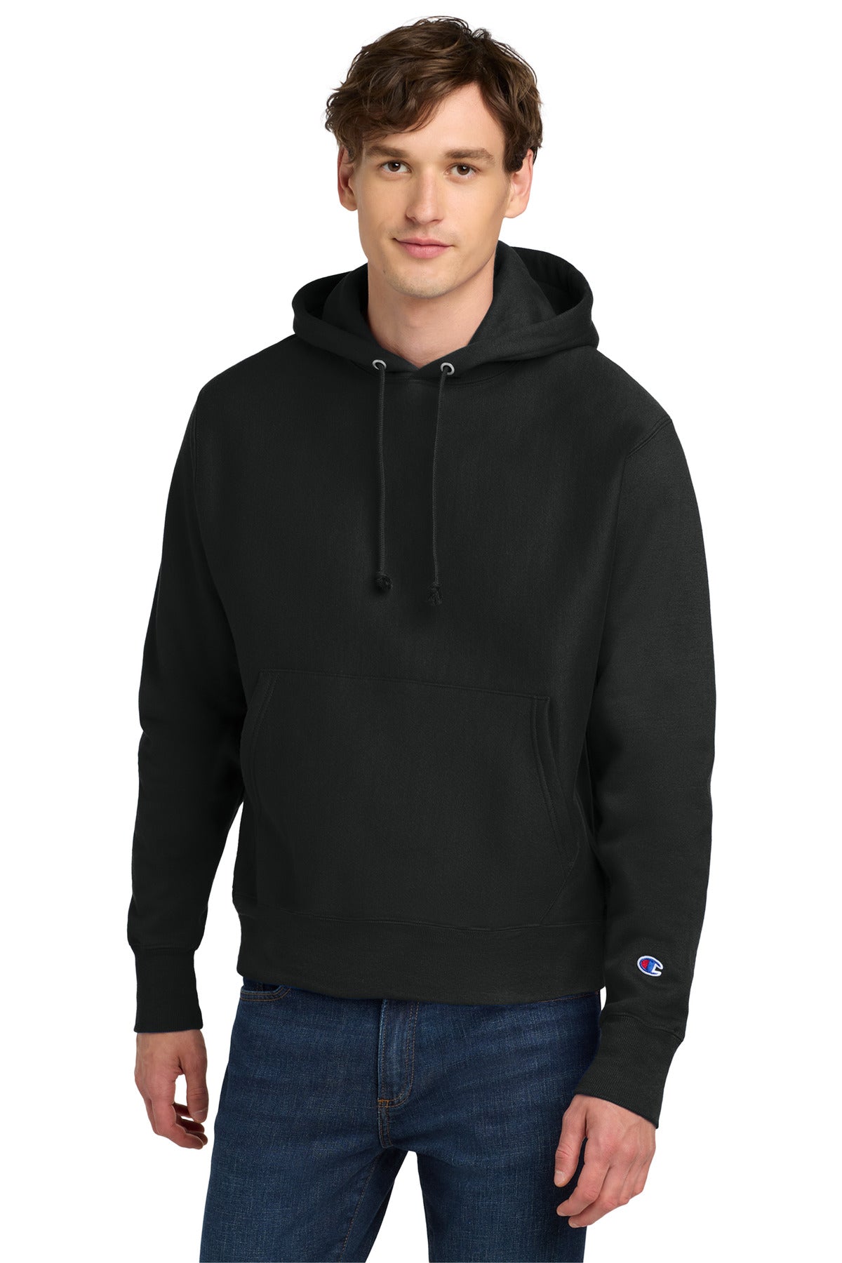 Champion ®  Reverse Weave ®  Hooded Sweatshirt S101