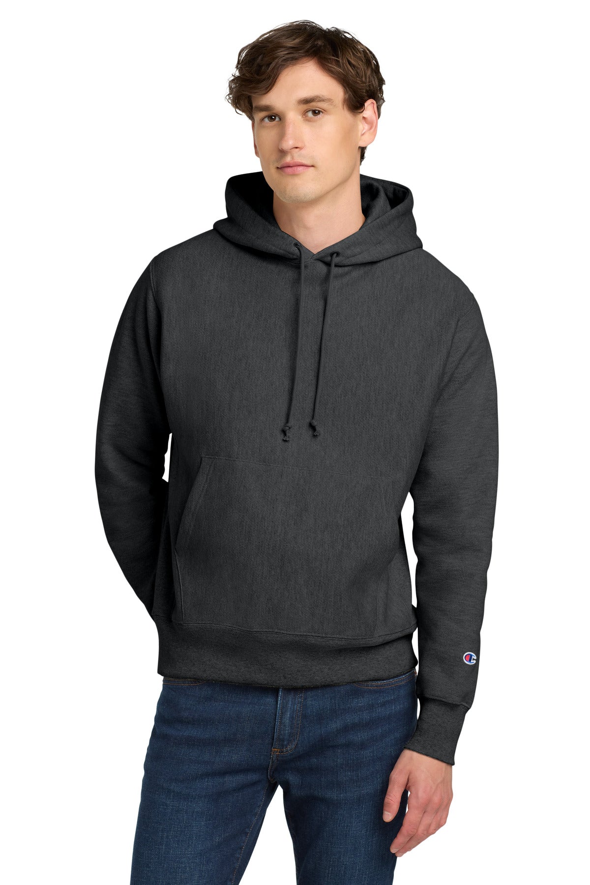 Champion ®  Reverse Weave ®  Hooded Sweatshirt S101