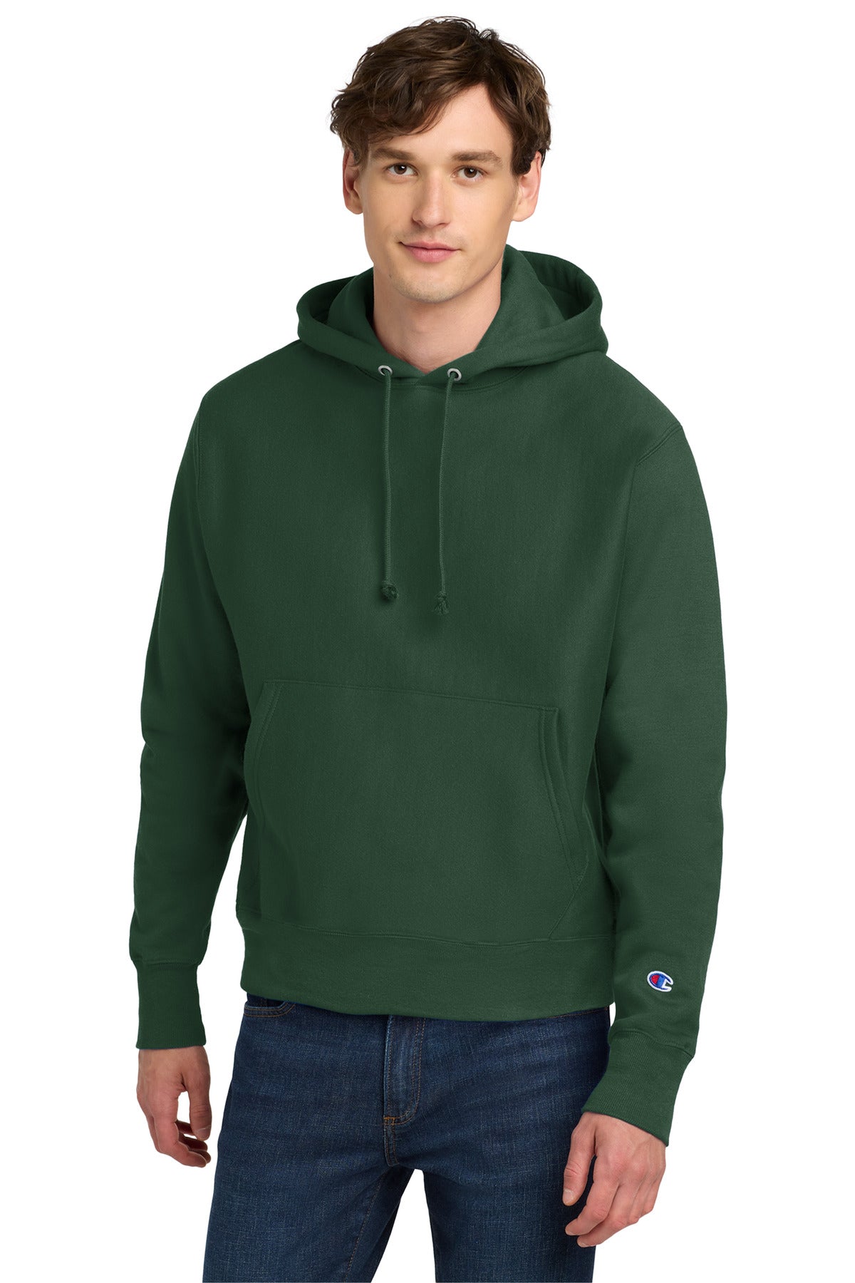 Champion ®  Reverse Weave ®  Hooded Sweatshirt S101